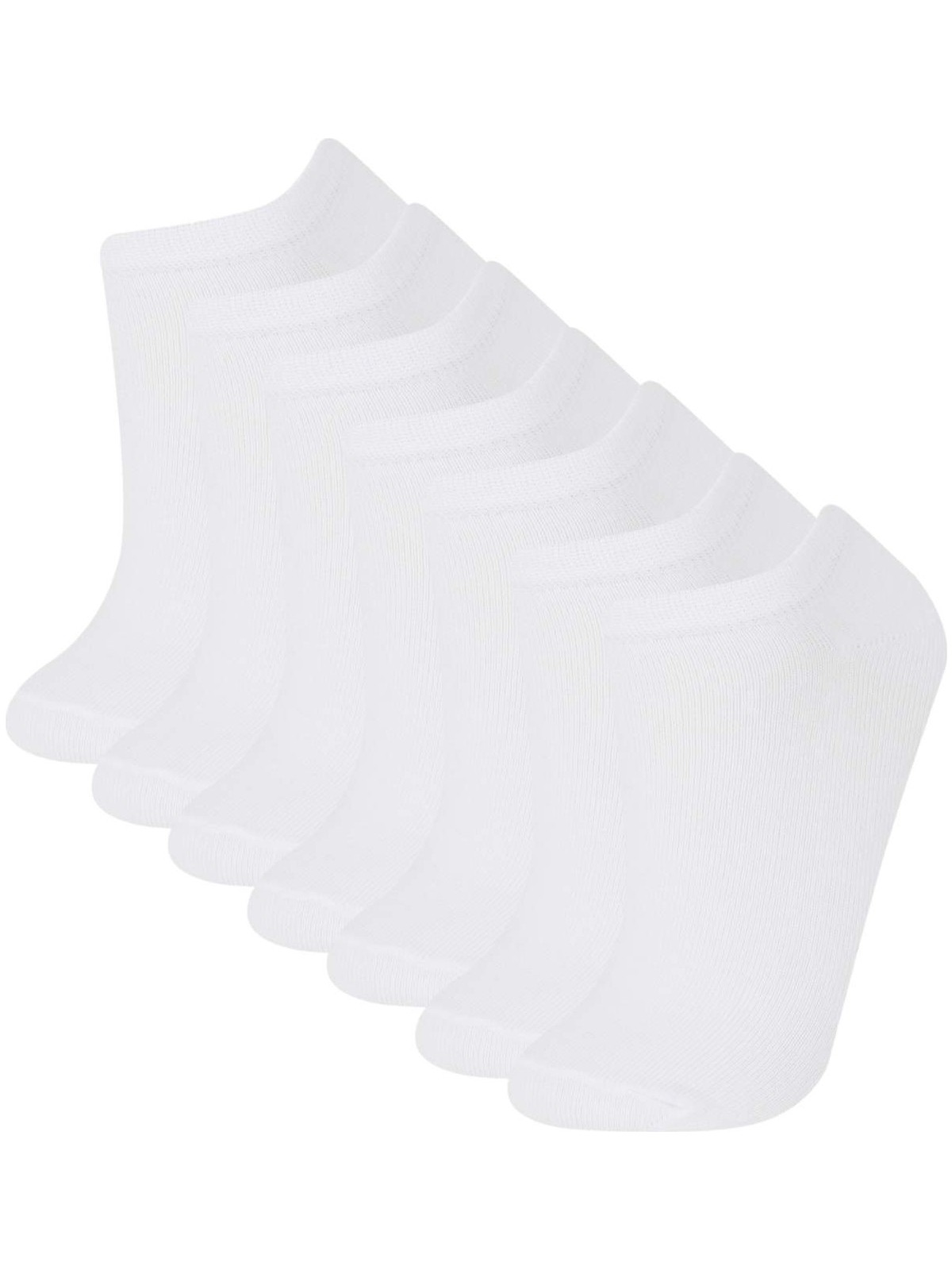 DeFacto Kadın 7'li Pamuklu Patik Çorap E9985AXNS - Görsel 5