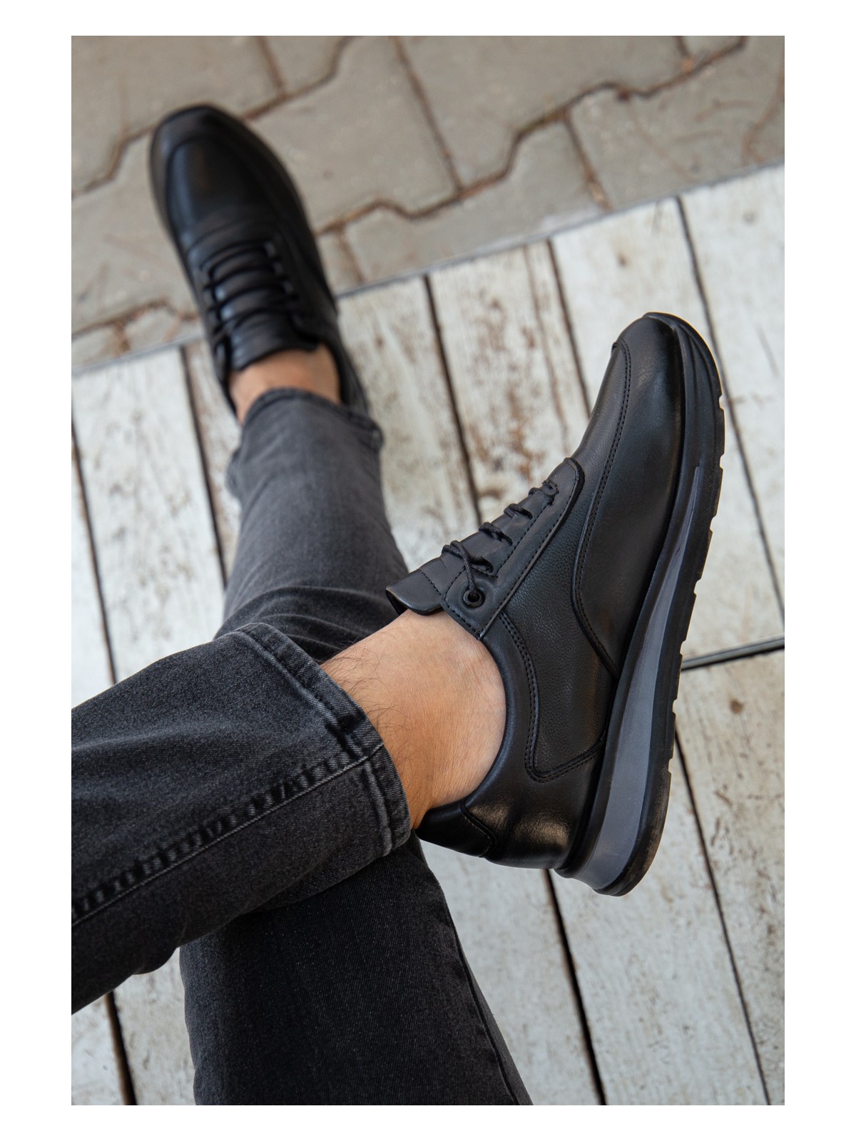 Daxtors D0315 Günlük Ortopedik Erkek Klasik Ayakkabı - Görsel 4