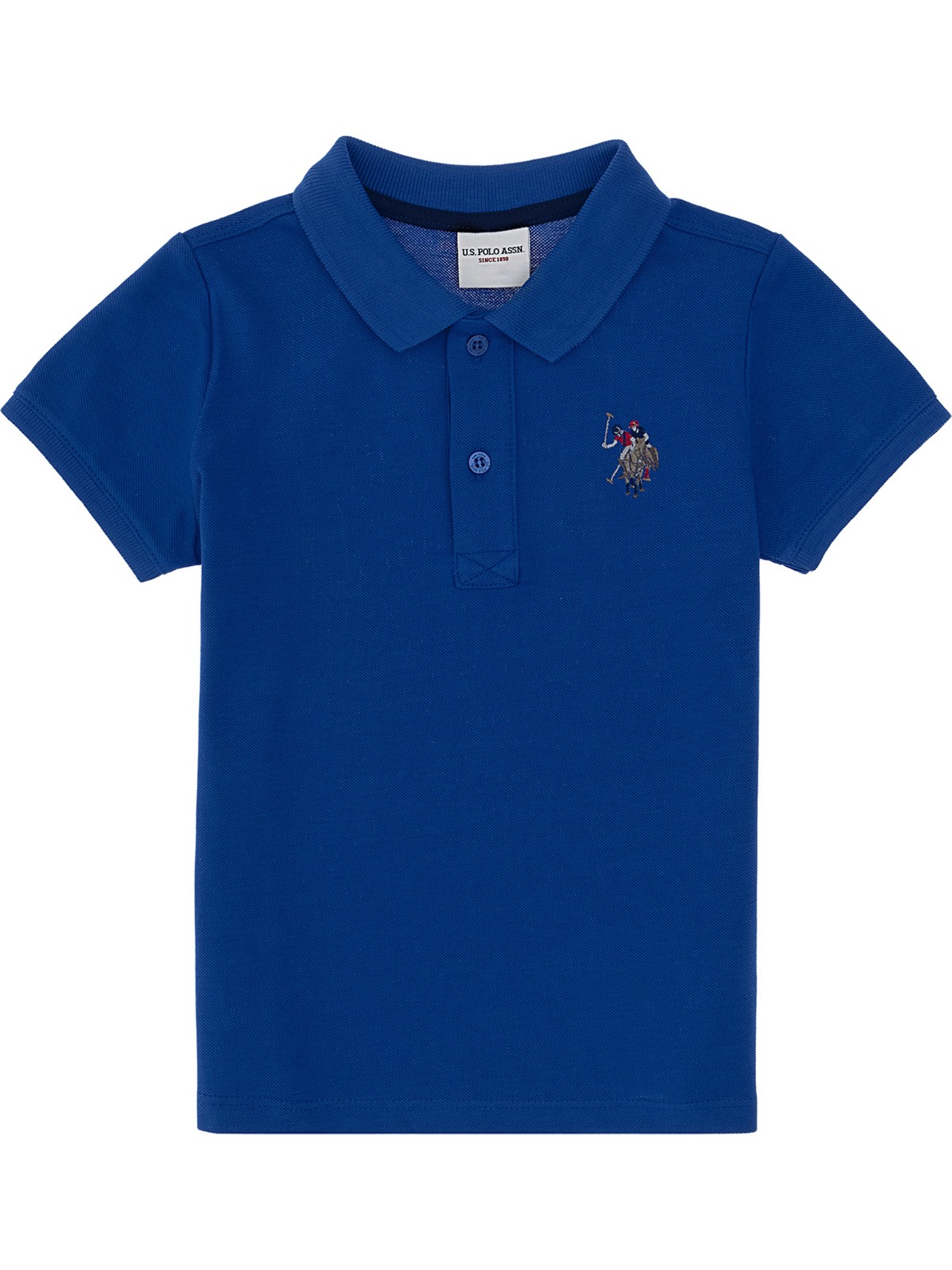U.S. Polo Assn. Erkek Çocuk Elma Yeşili Basic Polo Yaka Tişört 50306484-VR020 - Görsel 5