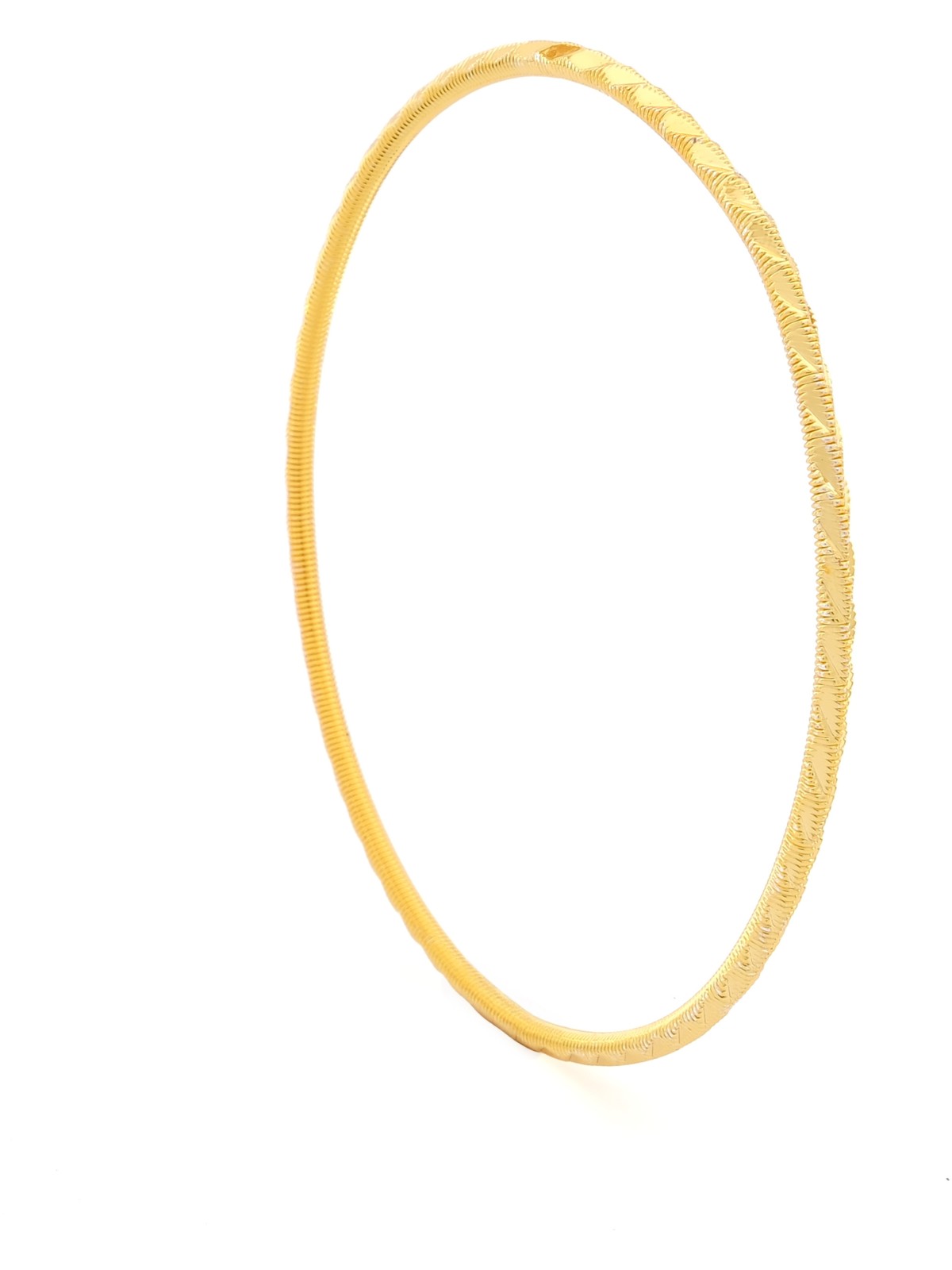 Ferizz İmitasyon Ajda Bilezik Başak Model Altın Kaplama Çelik BLZ-3095