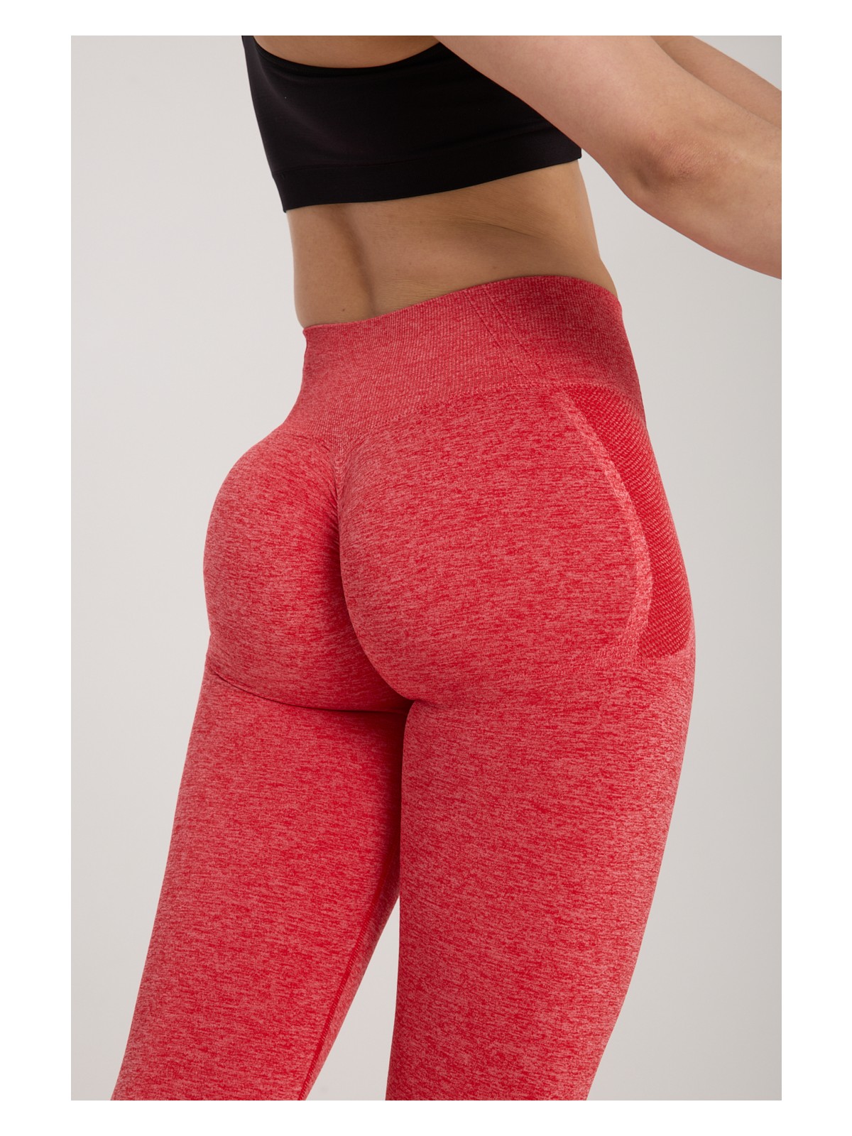 Gymhams Drop Kalçası Büzgülü Kalça Şekillendirici Push Up Toparlayıcı Kadın Spor Tayt - Görsel 5