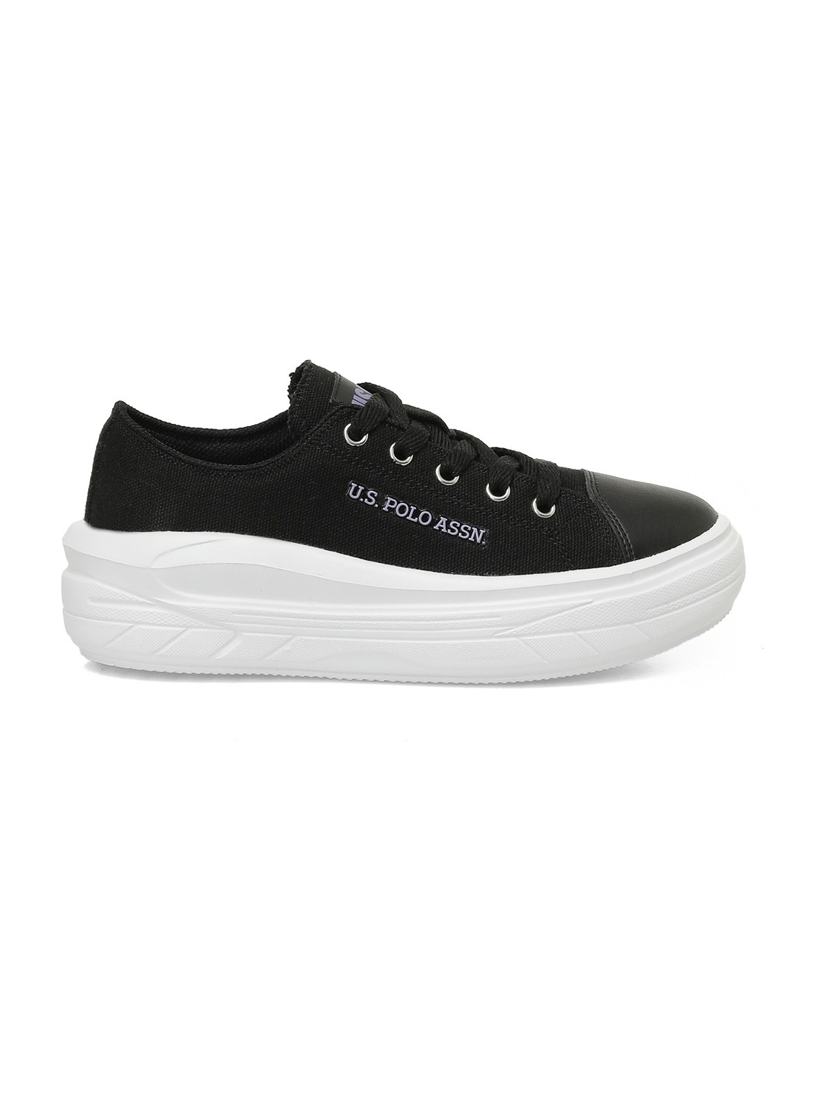 U.S. Polo Assn. U.s. Polo Assn. Cleme Tex Jr 5fx Beyaz Kız Çocuk Sneaker - Görsel 5