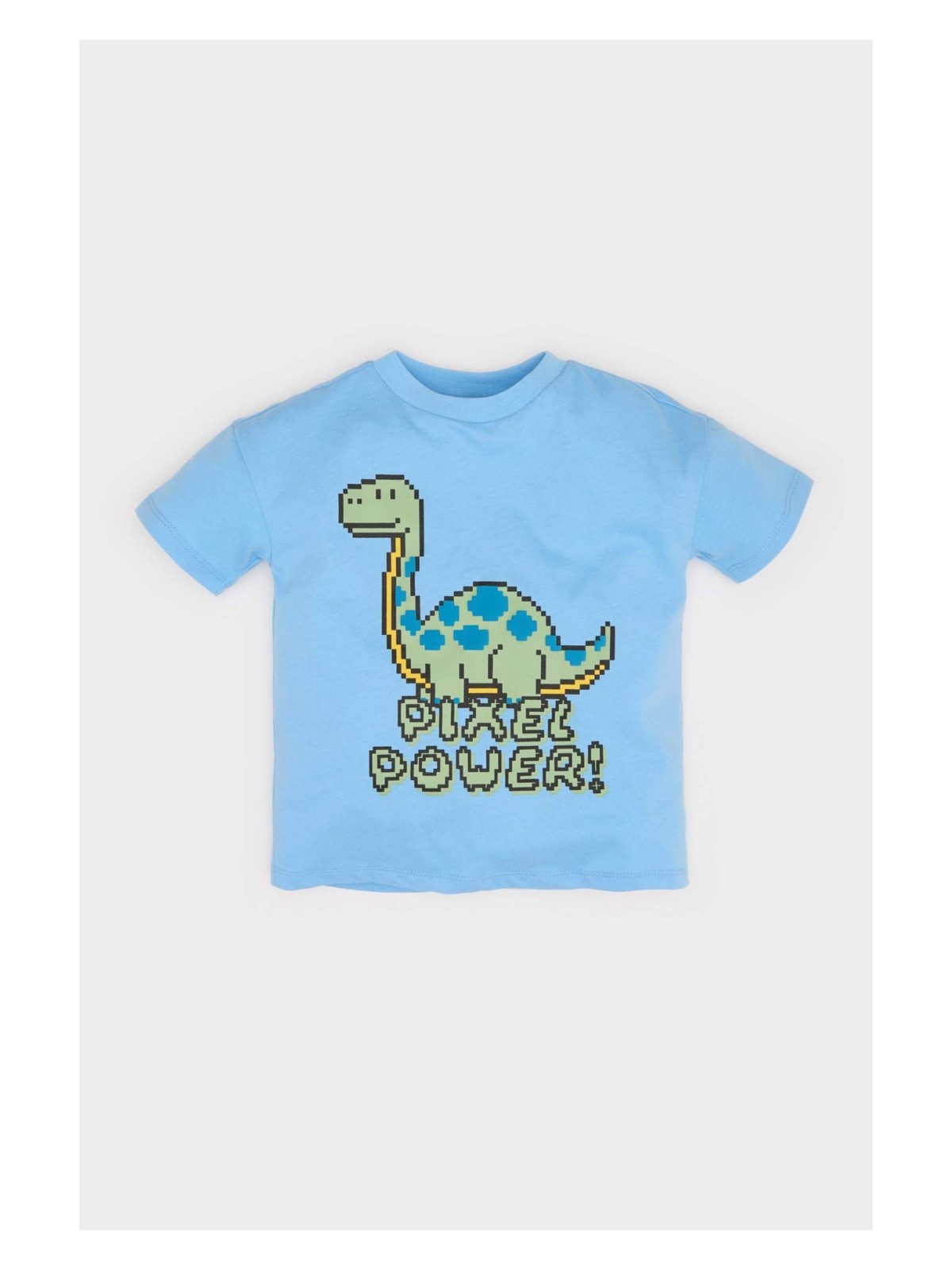 DeFacto Dinozor Baskılı Kısa Kollu Tişört Erkek Bebek E8477A525SM