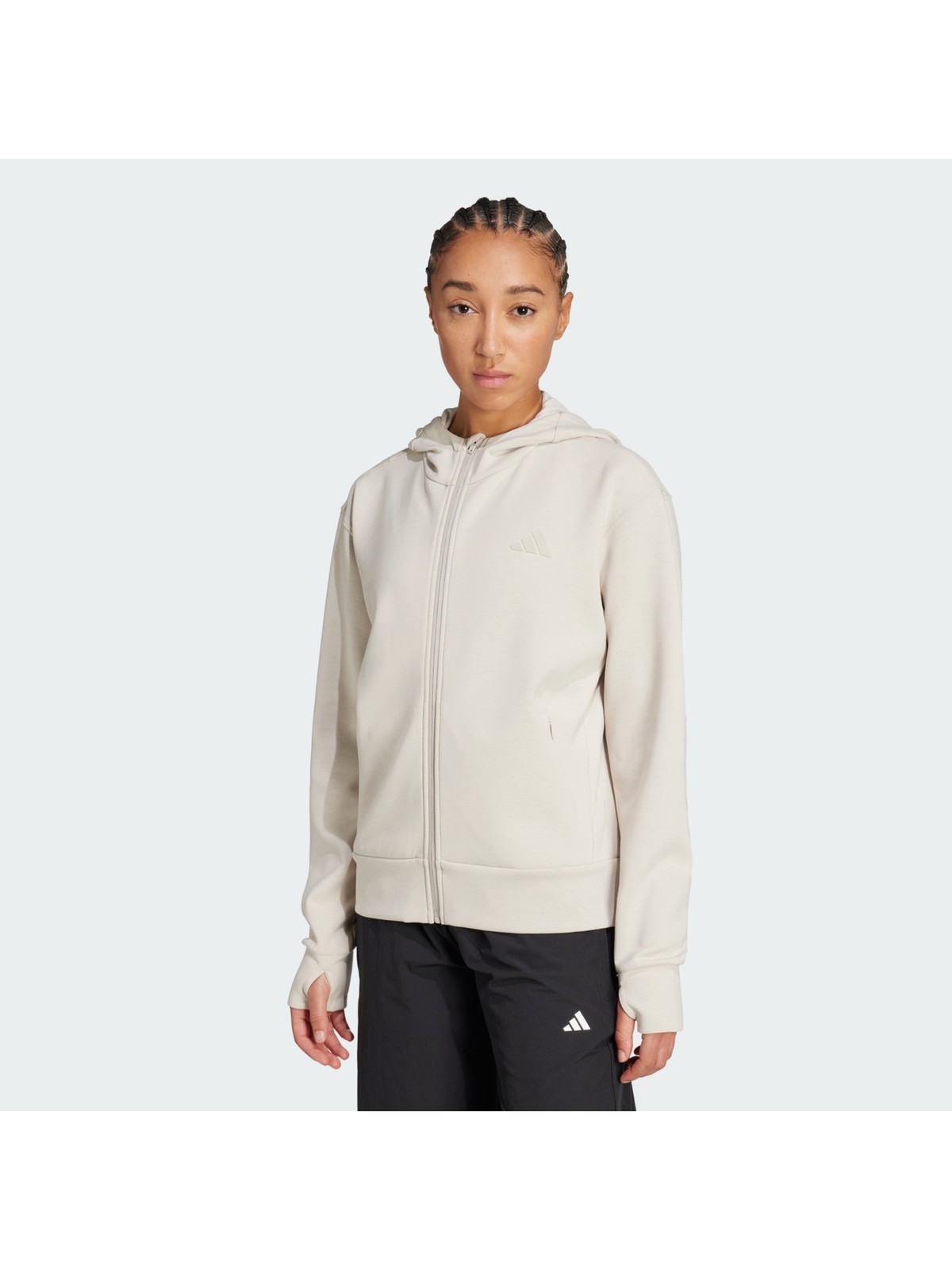 adidas Adidas Performance JP2654 Designed 4 Training Full-Zip Hooded Sweatshirt - Görsel 4