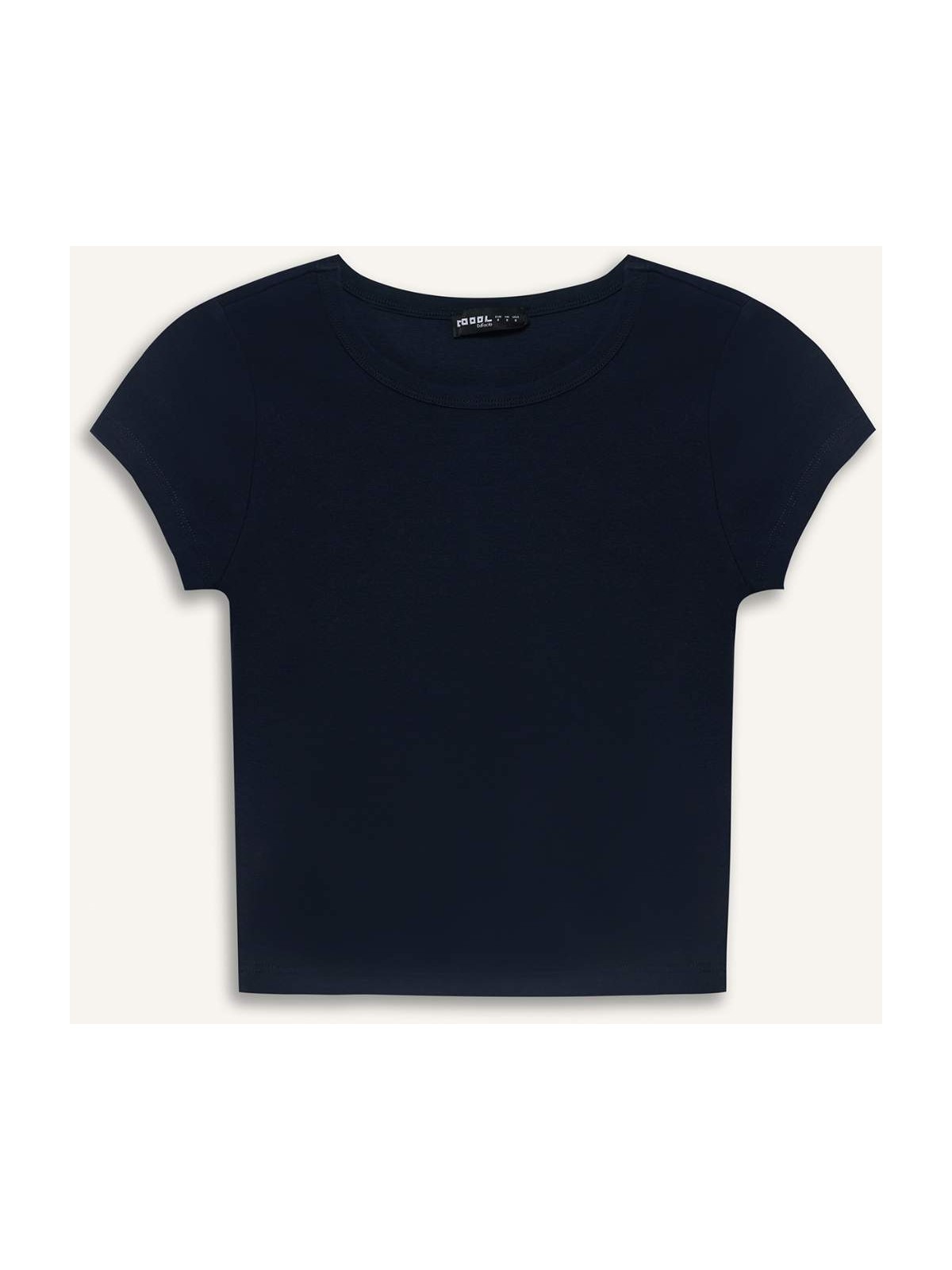 DeFacto Coool Fitted Basic Ribana Tişört F4609AXNS