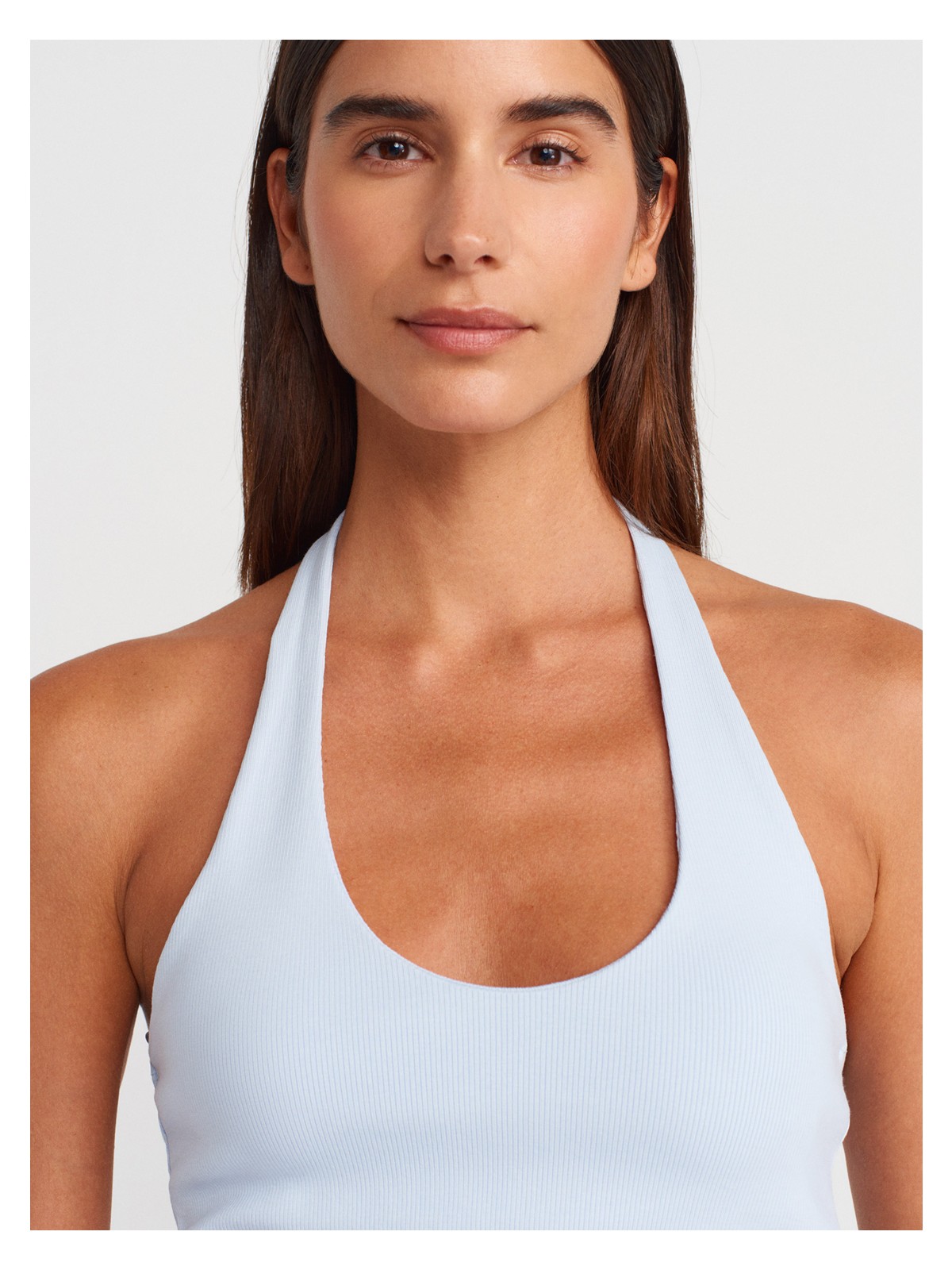 Dilvin 21052 Halter Yaka Top-Açık Mavi - Görsel 3