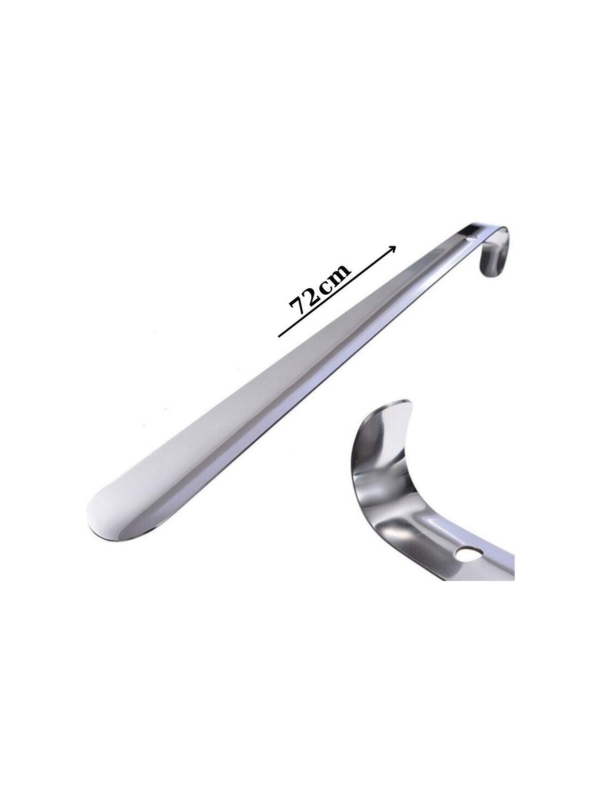 Mater Ayakkabı İpek Arya Çelik Krom Kaplama Ayakkabı Çekeceği Kerata 72 Cm-Renksiz