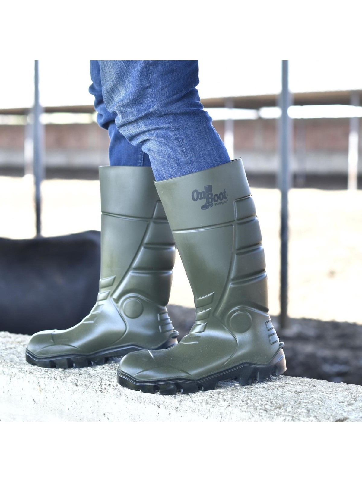OnBoot Onboot Onboot Uzun Soğuk Sıcak Geçirmez,su Geçirmez Kaymaz Tabanlı Iş Av ve Yağmur Çizmesi 1001