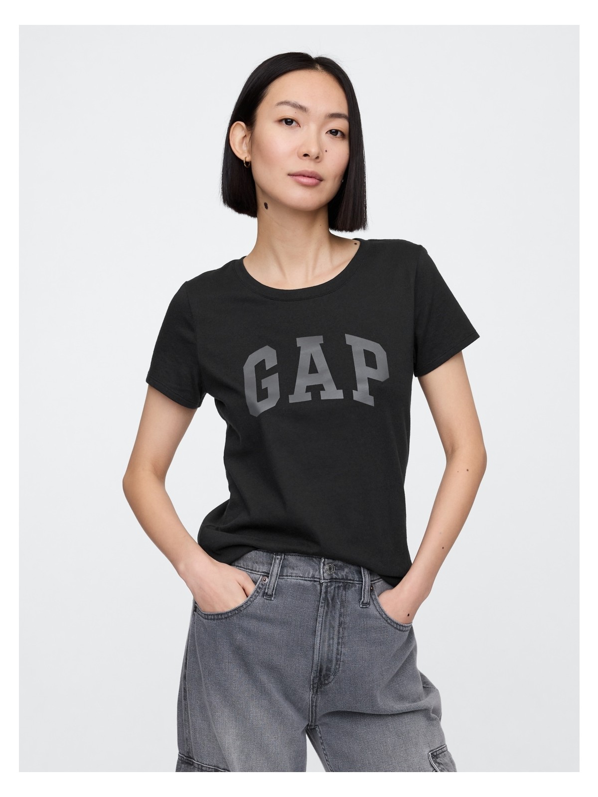 Gap Kadın Orange Kıss Neon 2'li Gap Logo Kısa Kollu T-Shirt Seti - Görsel 3