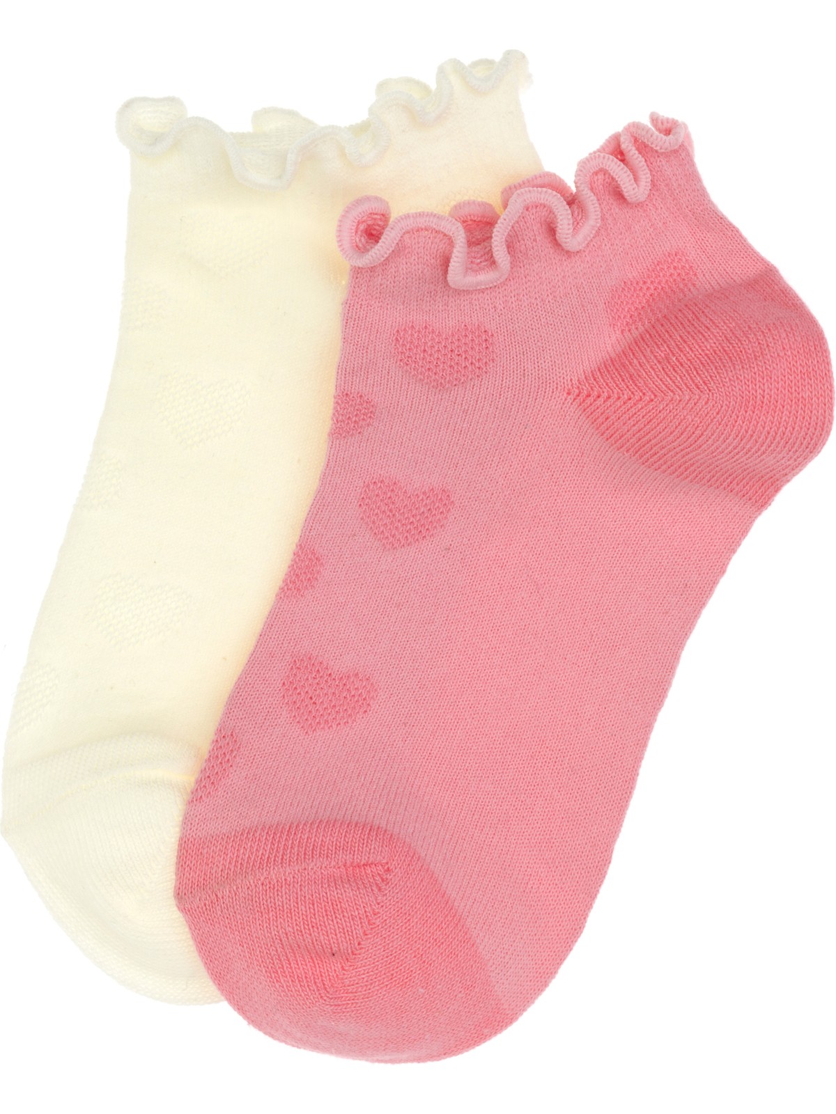 U.S. Polo Assn. Kız Çocuk 2'li Patik Çorap 50311329-VR041