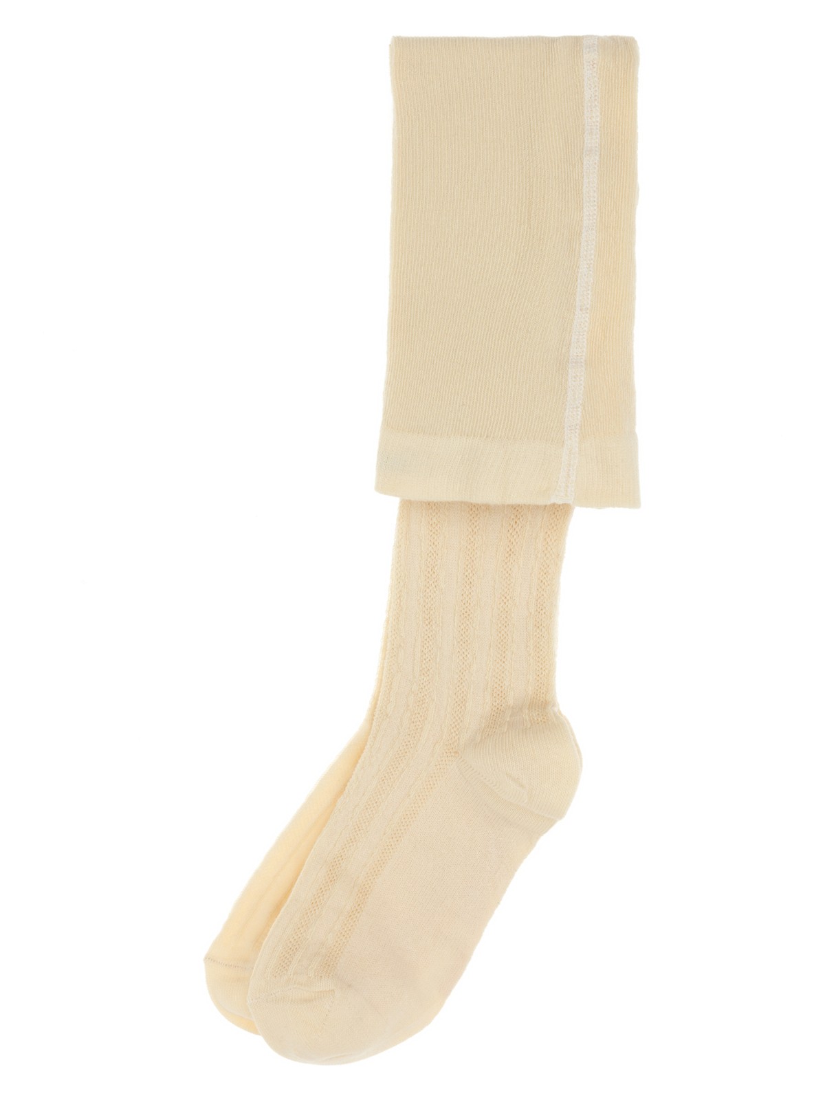U.S. Polo Assn. Kız Çocuk Ekru Külotlu Çorap 50311325-VR019
