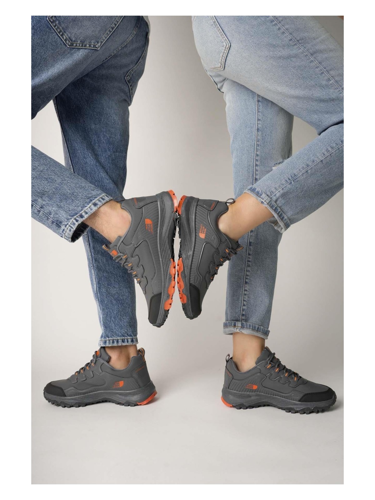 Muggo Kuzey Unisex Garantili Trekking Outdoor Sneaker Ayakkabı - Görsel 4