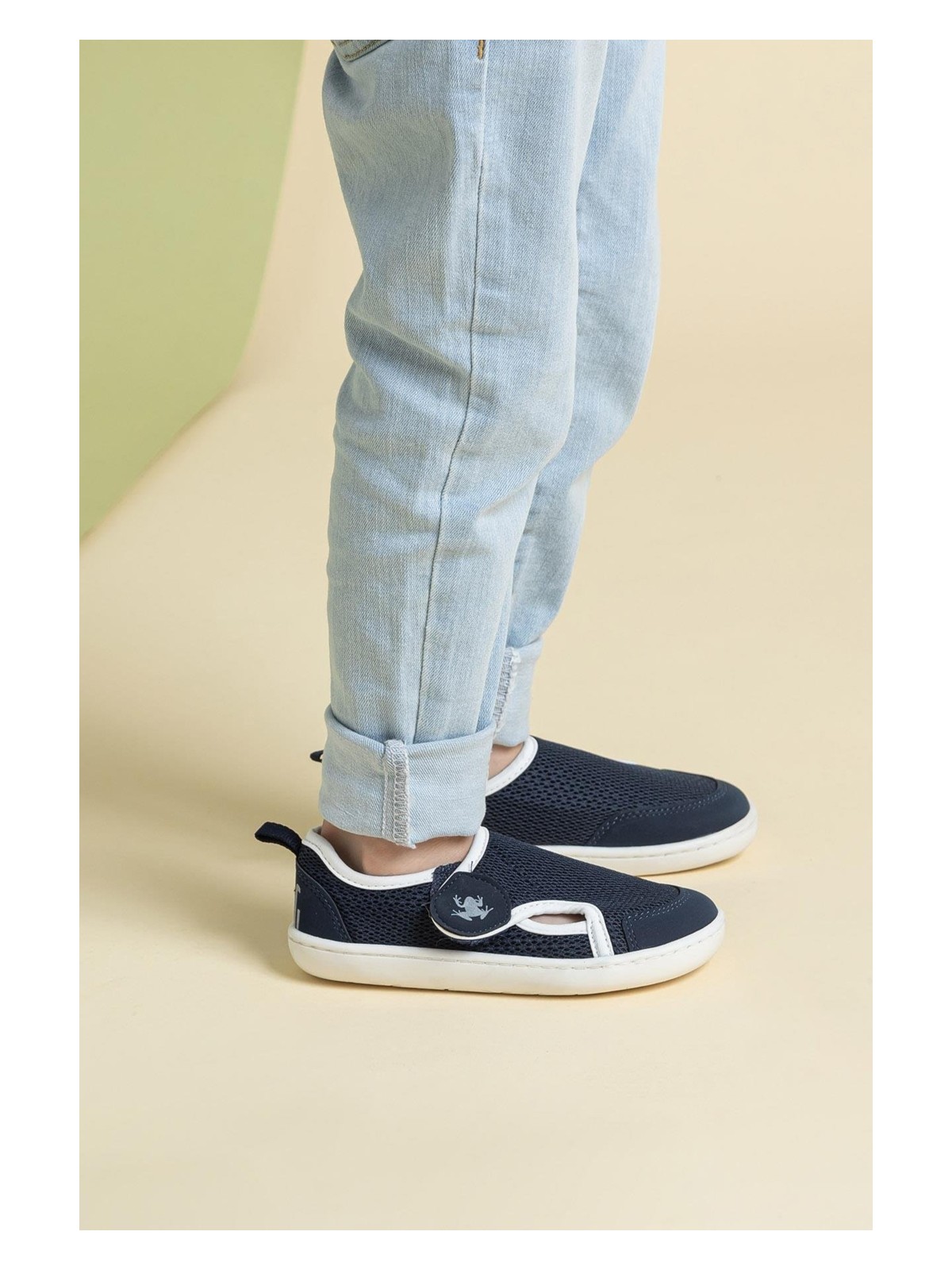 Hopfrög Multi Lacivert Mix Barefoot Çocuk Ayakkabı - Görsel 5