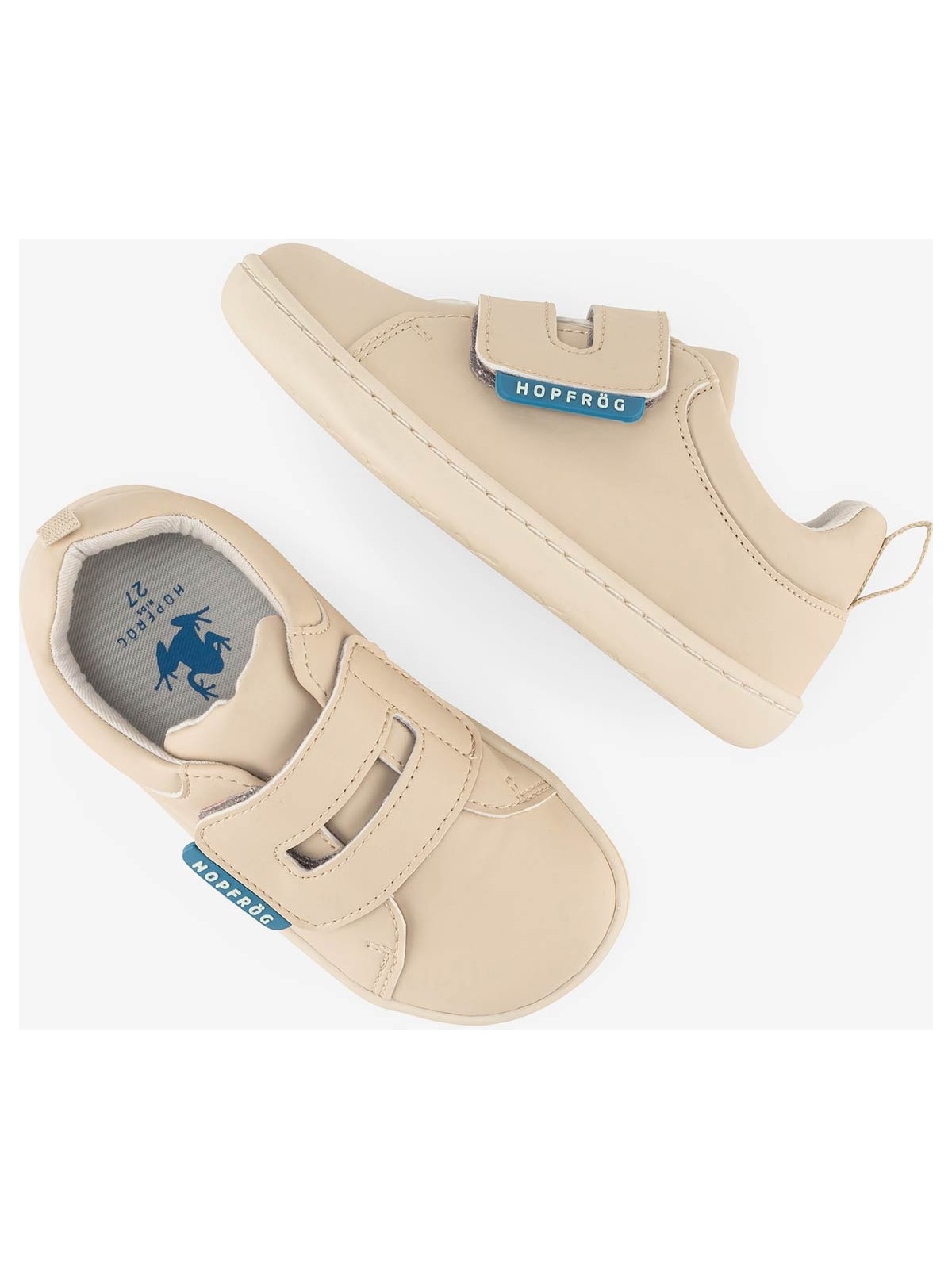 Hopfrög Smart Walker Casual Süper Mat Havalı Gri Barefoot Çocuk Ayakkabı - Görsel 7