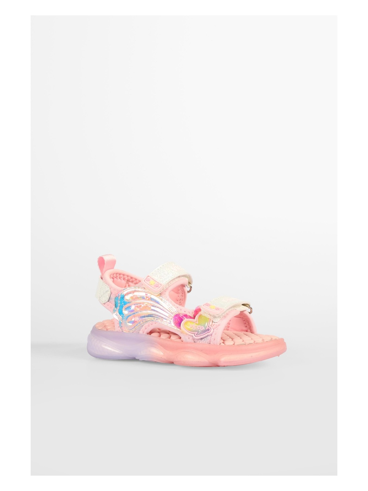 Vicco Can Bebe Işıklı Phylon Sandalet Pudra