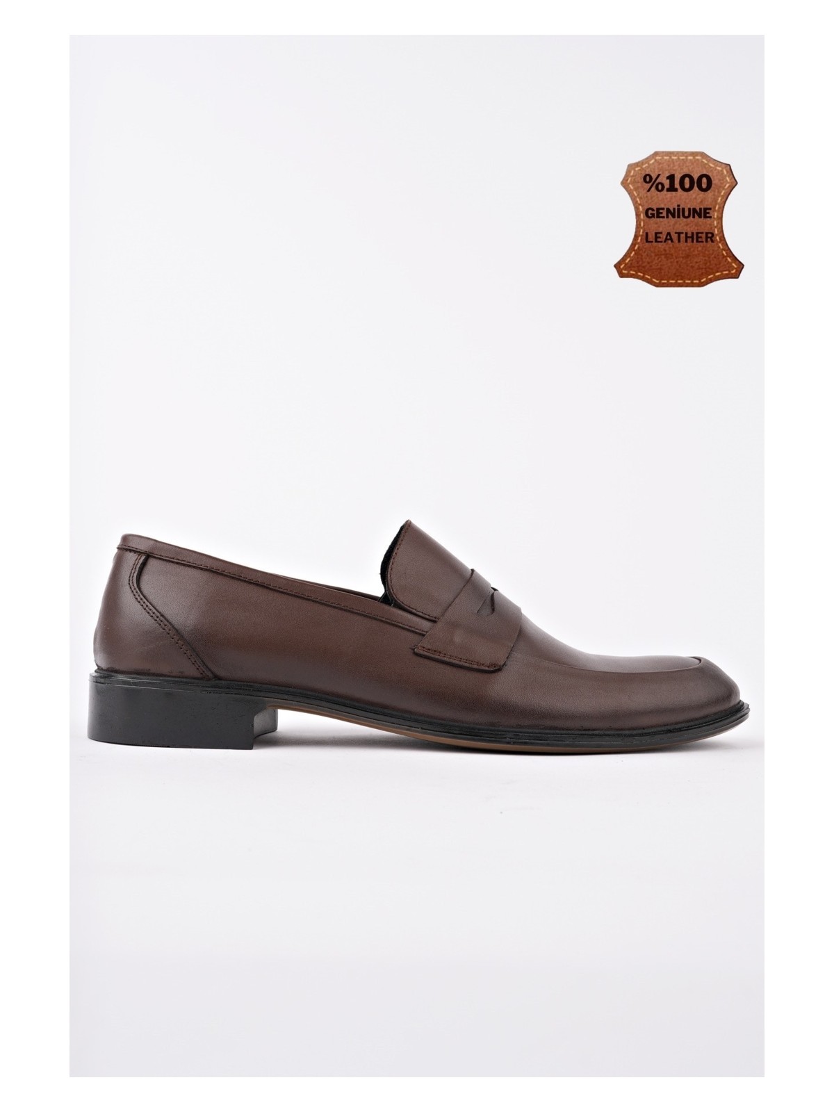 Muggo H040 Hakiki Deri Klasik Erkek Ayakkabı - Görsel 3