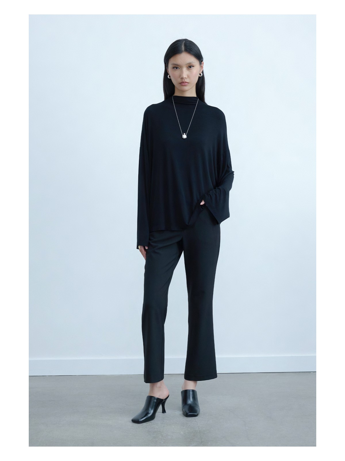 Suud Collection Siyah Olivia Bluz