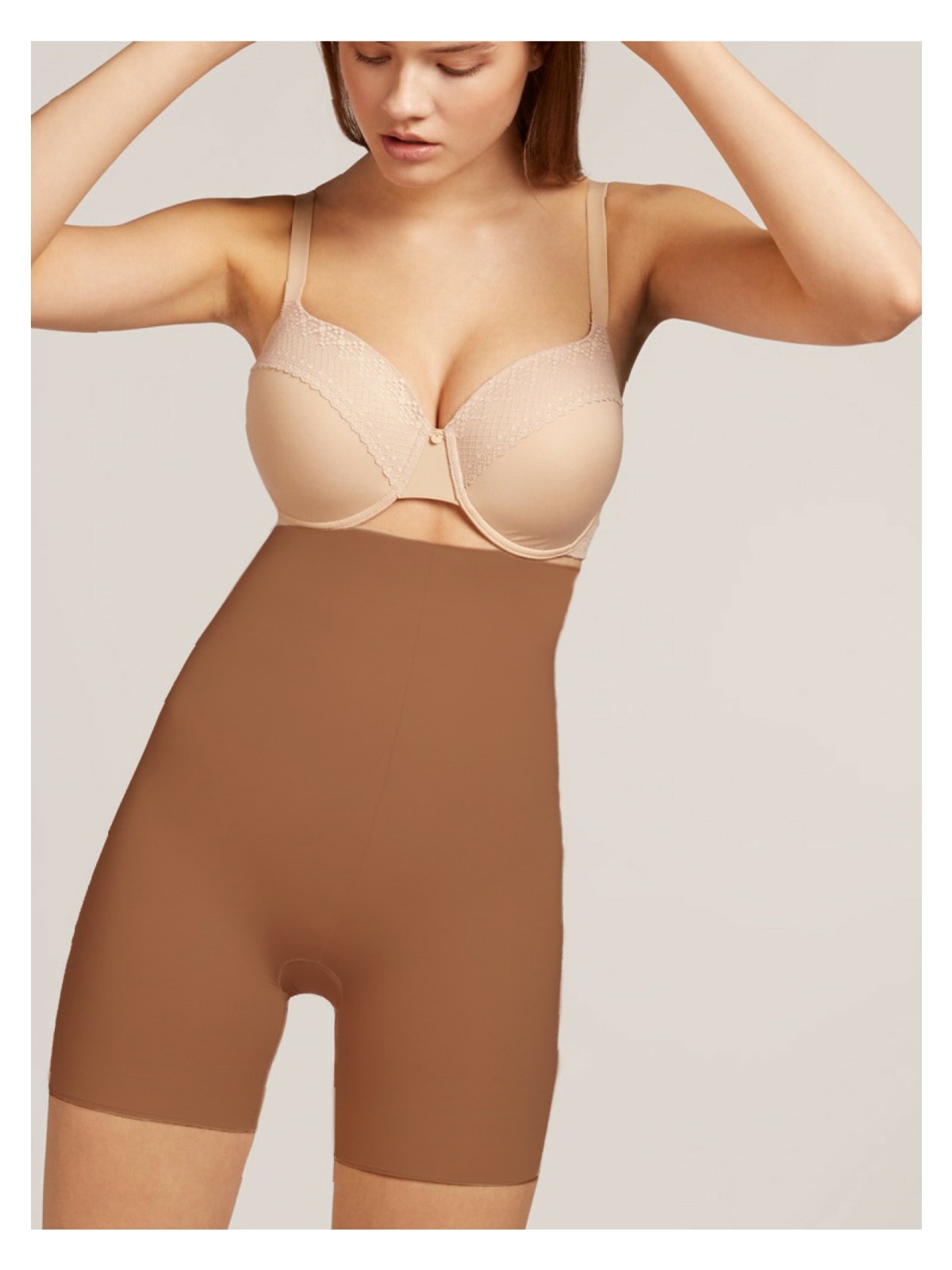 Mistirik Porfy Model Dikişsiz Toparlayıcı Lazer Kesim Kısa Şort - Görsel 5