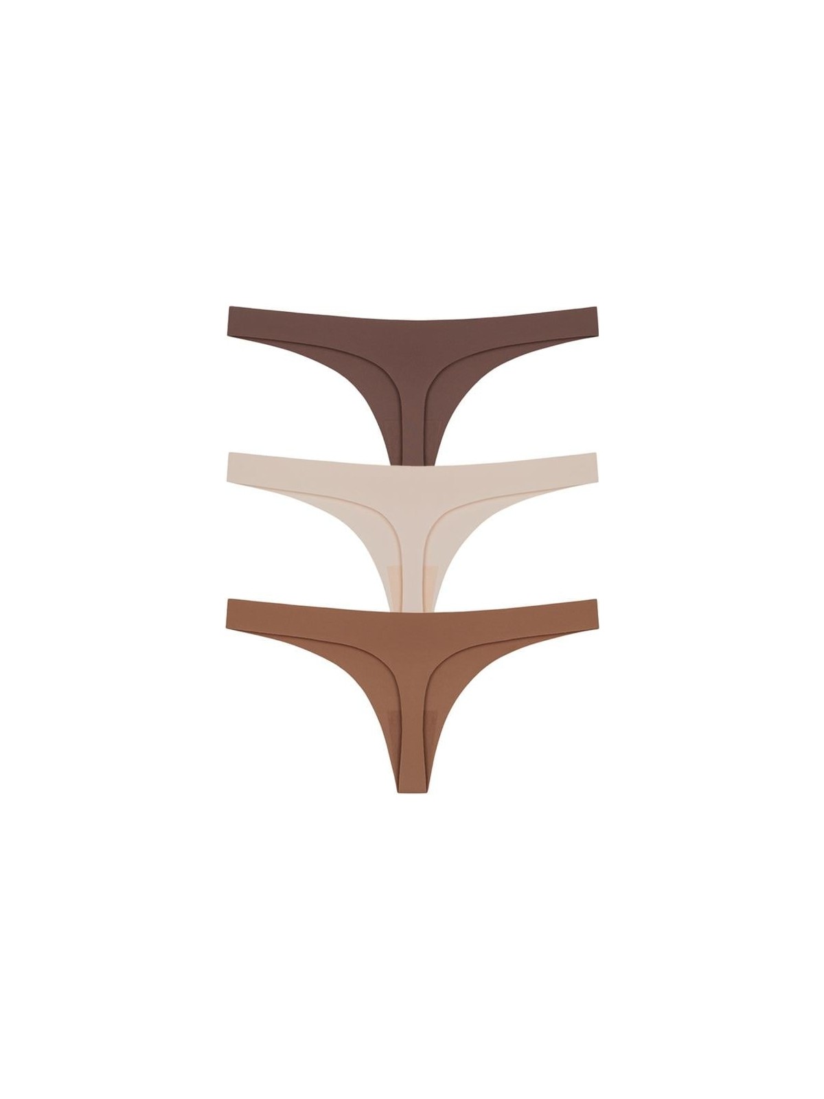 Cottonhill Lazer Kesim Kadın Tanga Külot 6'lı Paket - Görsel 4