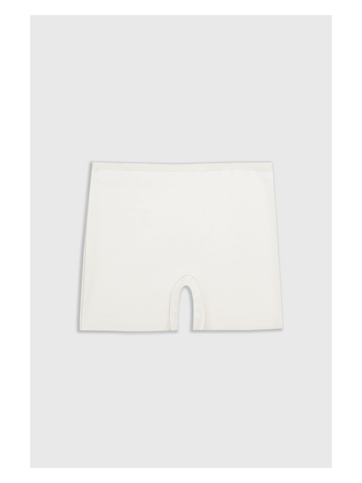 NBB Nbb Ekru Lazer Kesim Iz Yapmaz Short