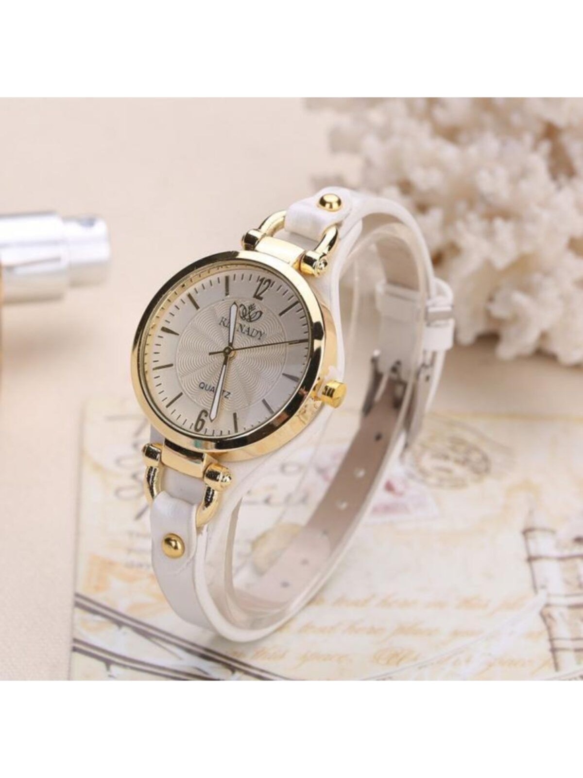 Toz Vintage Gyrox Kadın Kol Saati – Vintage Retro Tasarım, Quartz Mekanizma, Metal Kasa, Deri Kordon, Günlük Kullanıma Uygun - Görsel 7