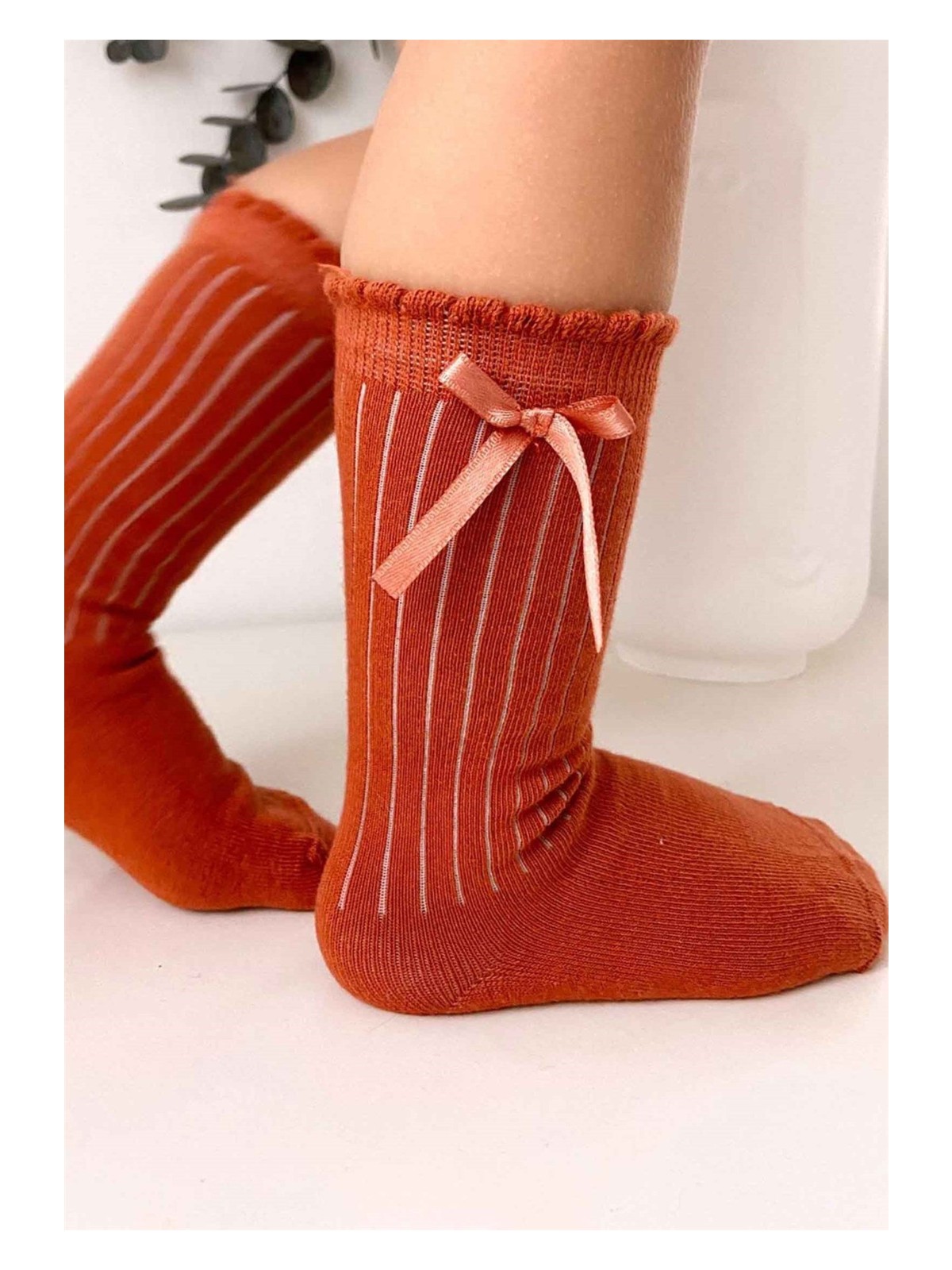 Cigit Çocuk Diz Altı Kız Çorap 2-9 Yaş Kum - Görsel 5