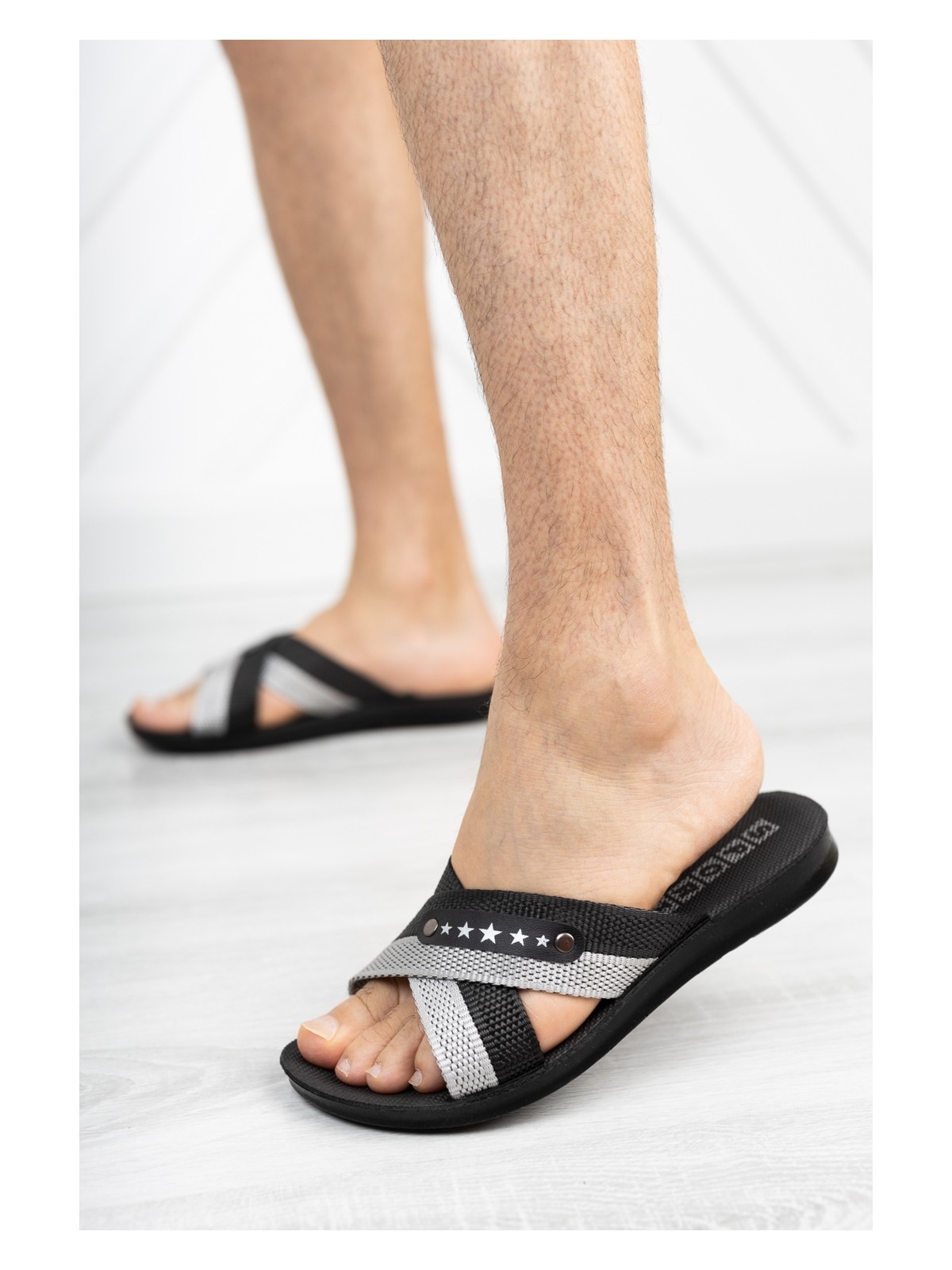 Moda Fırsat Siyah Erkek Günlük Terlik Deniz Plaj Havuz Banyo Iş Terliği Yıkanabilir Koku Yapmaz Hafif Terlik