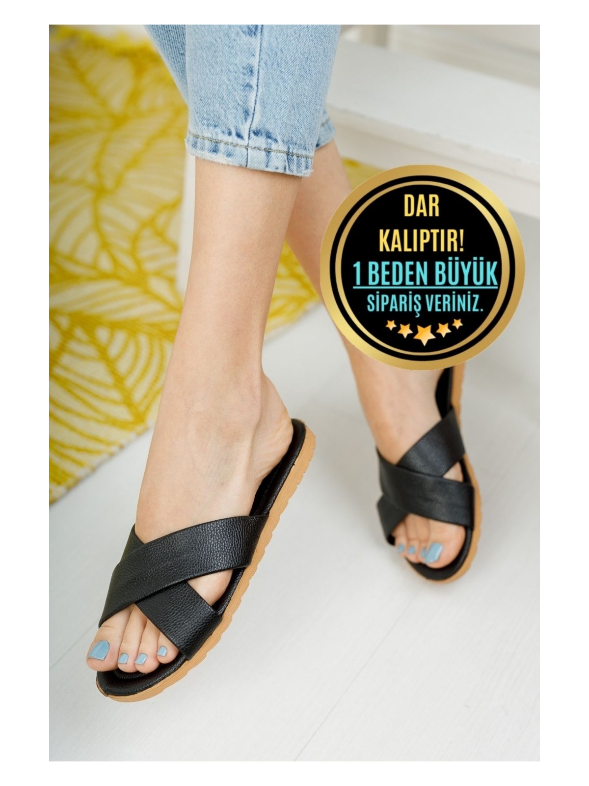 Moda Fırsat Kadın Platin Çapraz Bantlı Terlik Petli Yumuşak Terlik Çeyiz Bohça Terliği Şık Zarif Misafir Terliği - Görsel 4