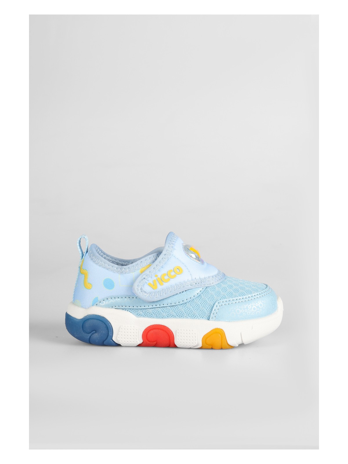 Vicco Sort Işıklı Erkek Bebek Mavi Spor Ayakkabı