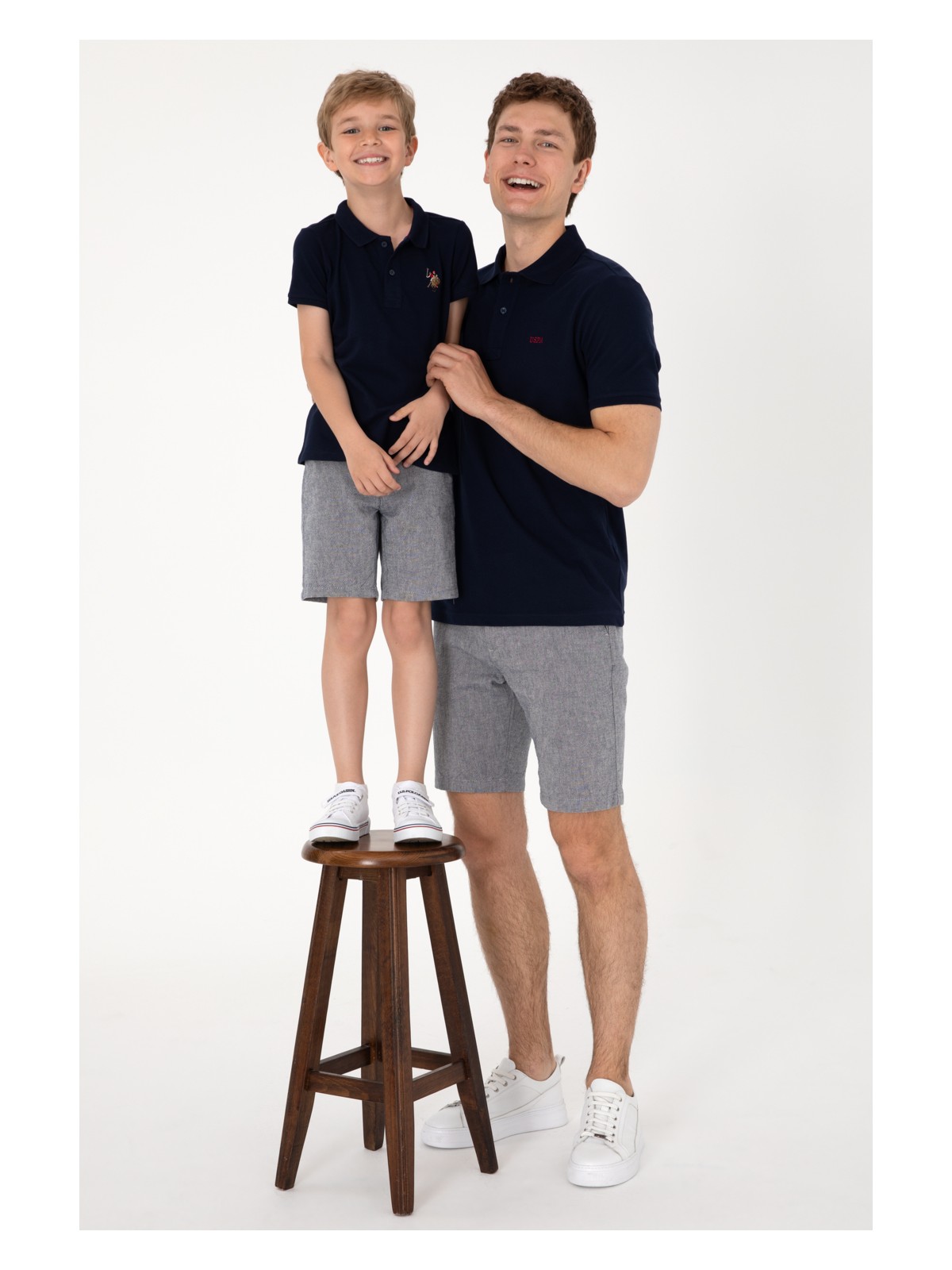 U.S. Polo Assn. Erkek Çocuk Elma Yeşili Basic Polo Yaka Tişört 50306484-VR020 - Görsel 3