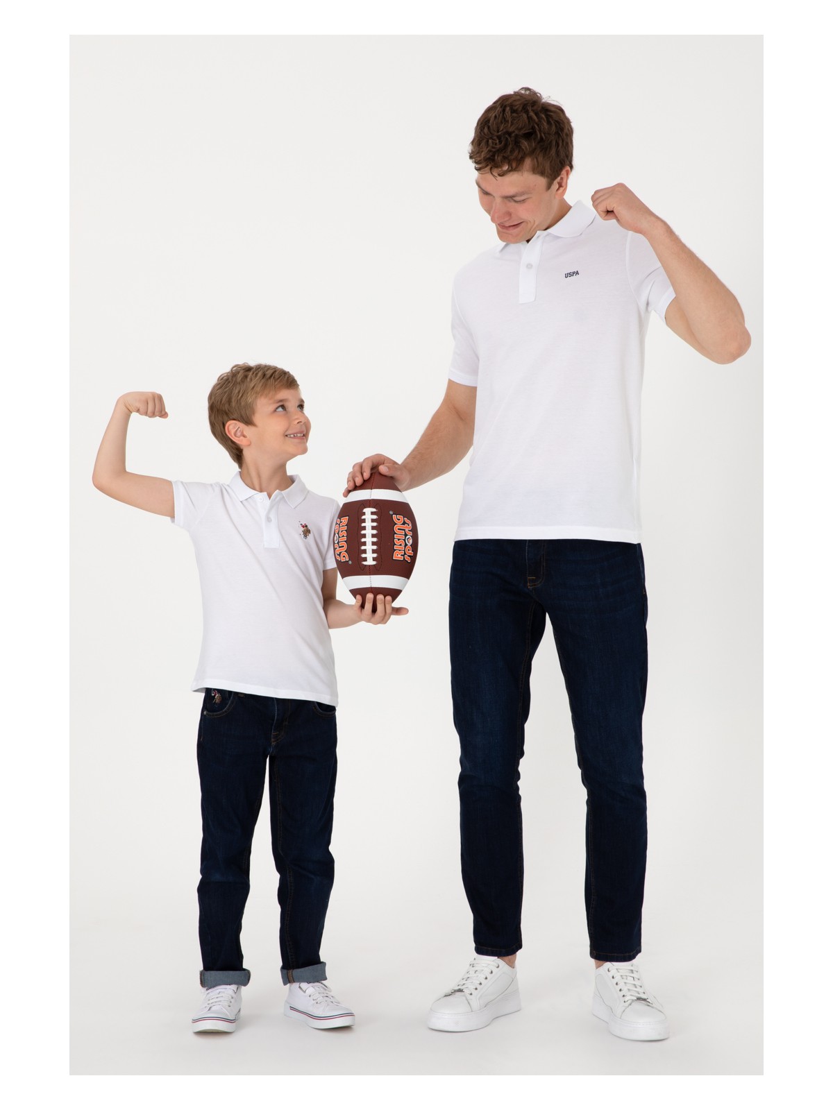 U.S. Polo Assn. Erkek Çocuk Elma Yeşili Basic Polo Yaka Tişört 50306484-VR020 - Görsel 6