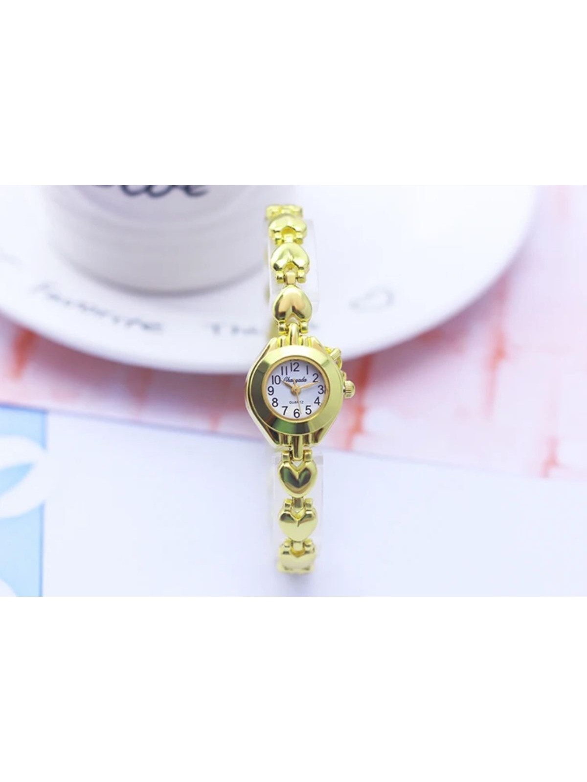 Toz Vintage Kalpli Yuvarlak Metal Vintage&retro Saat - Görsel 5