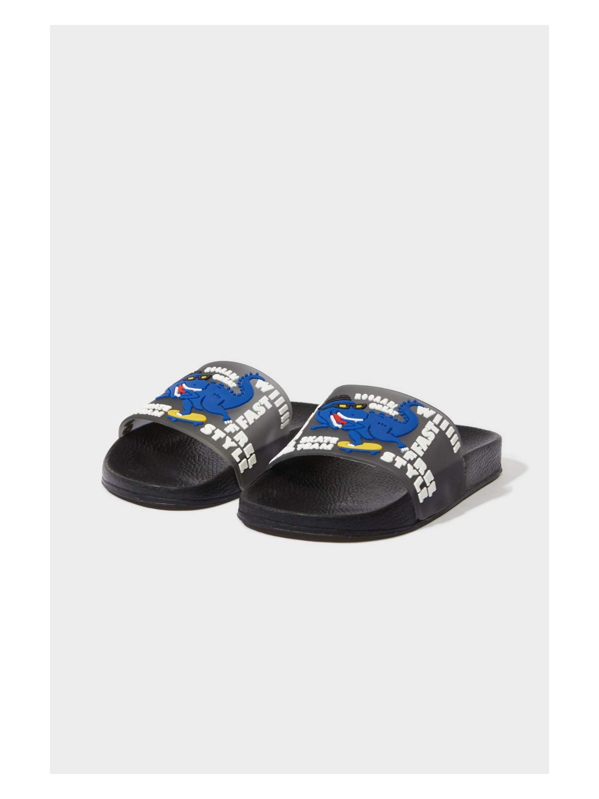 DeFacto Desenli Yüksek Taban Terlik Erkek Çocuk F0035A825SM