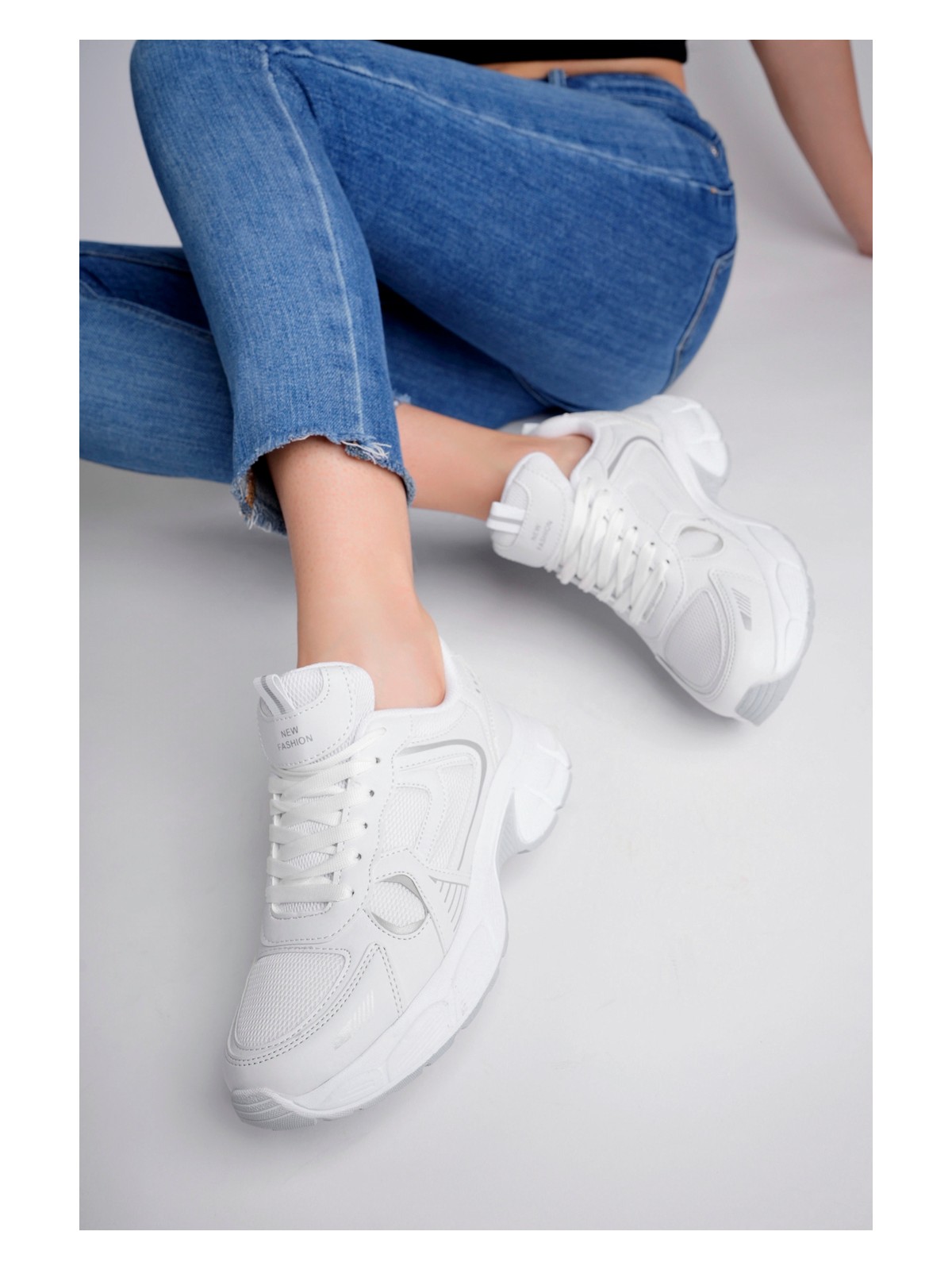 Mcdark Kadın Buz Günlük Sneakers Spor Ayakkabı - Görsel 3