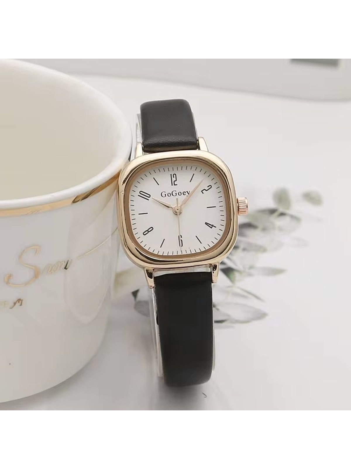 Toz Vintage Siyah Yuma Vintage Retro Saat