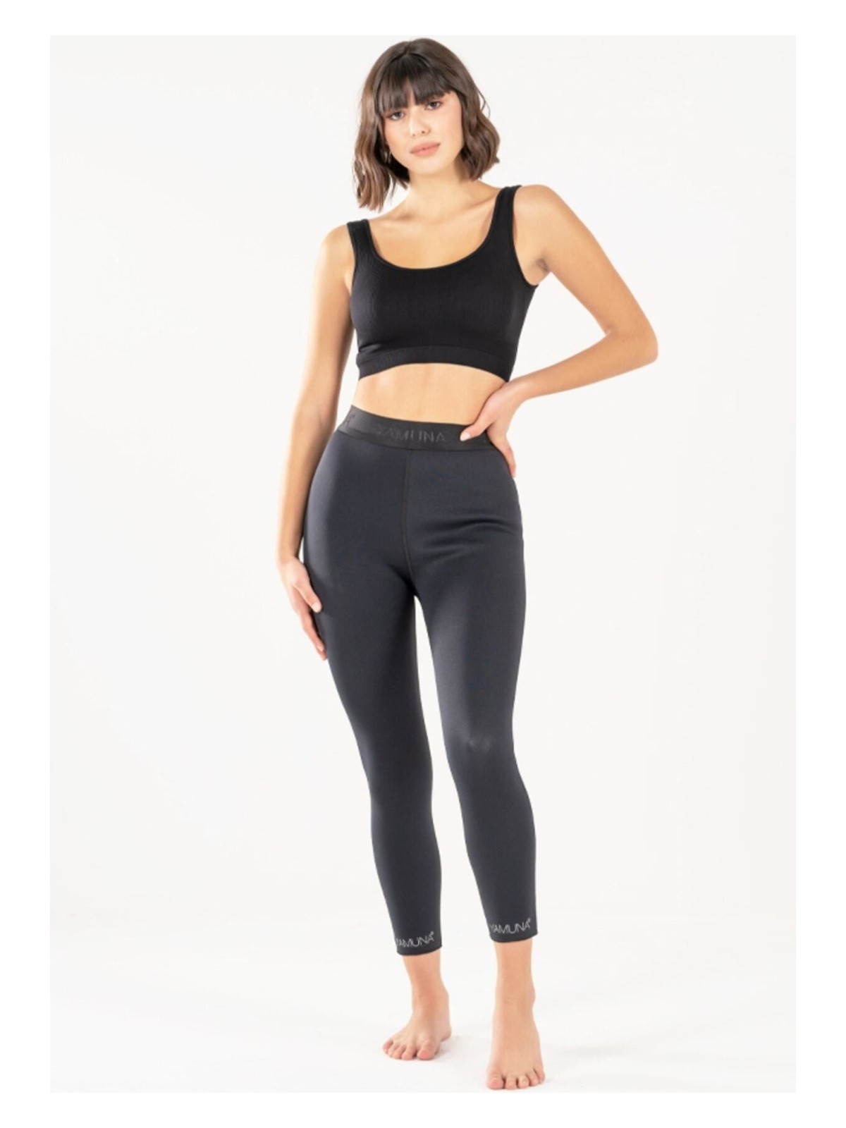 Yamuna YAMUNA Kadın Performans Termal Tayt Slim Fit Yüksek Bel Nefes Alabilir Kumaş