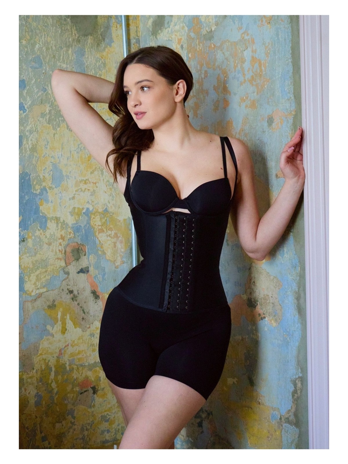 Yamuna Askılı Premium Korse Anında 2 Beden Incelten Sırt Destekli Toparlayıcı