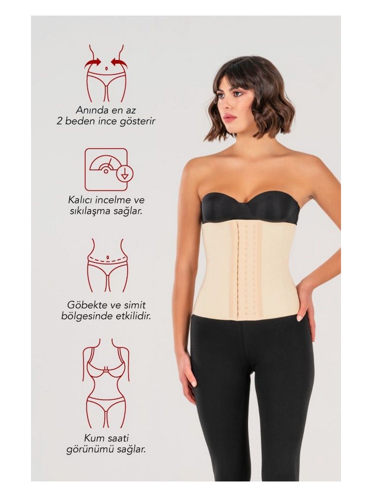 Yamuna Latex Korse Ten