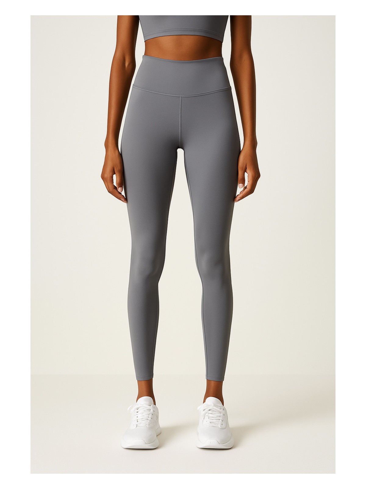 HNX Kadın Yüksek Bel Toparlayıcı Tam Boy Spor Tayt