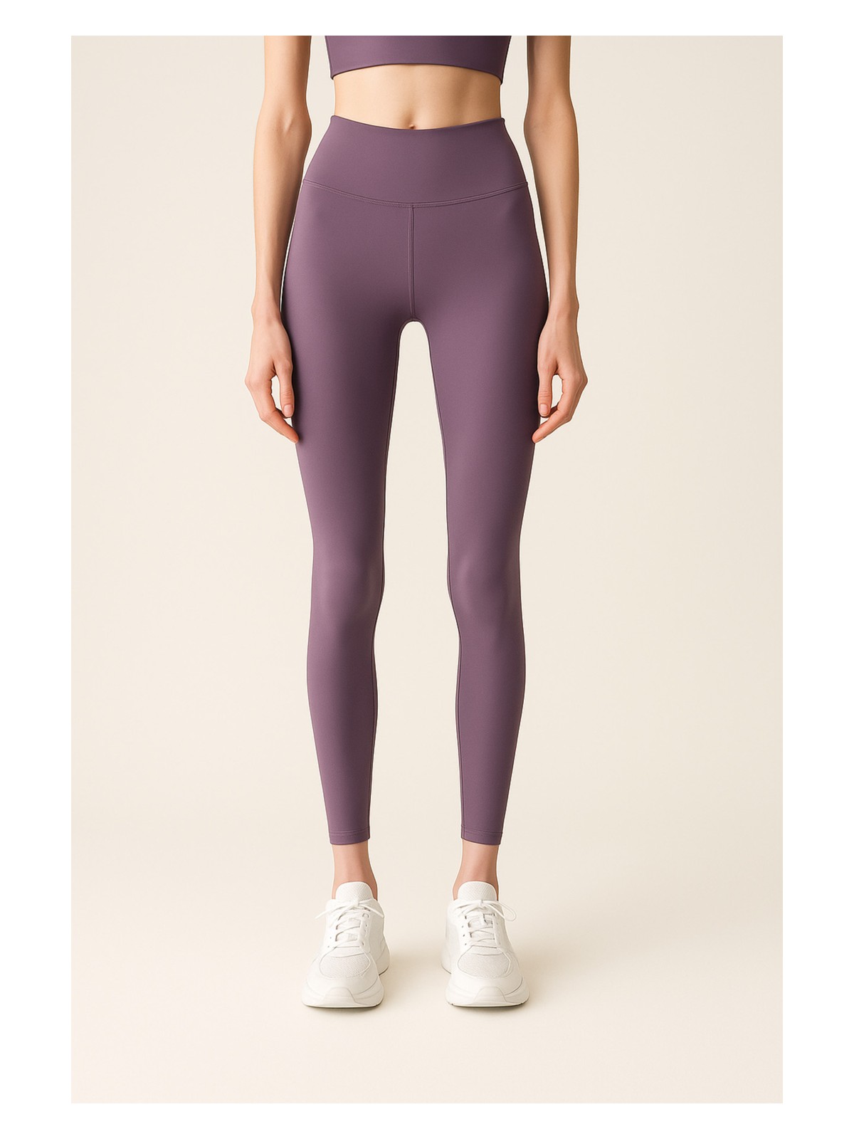 HNX Kadın Yüksek Bel Toparlayıcı Tam Boy Spor Tayt