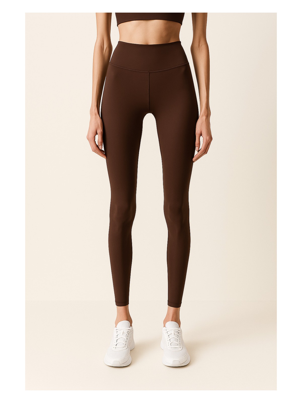 HNX Kadın Yüksek Bel Toparlayıcı Tam Boy Spor Tayt