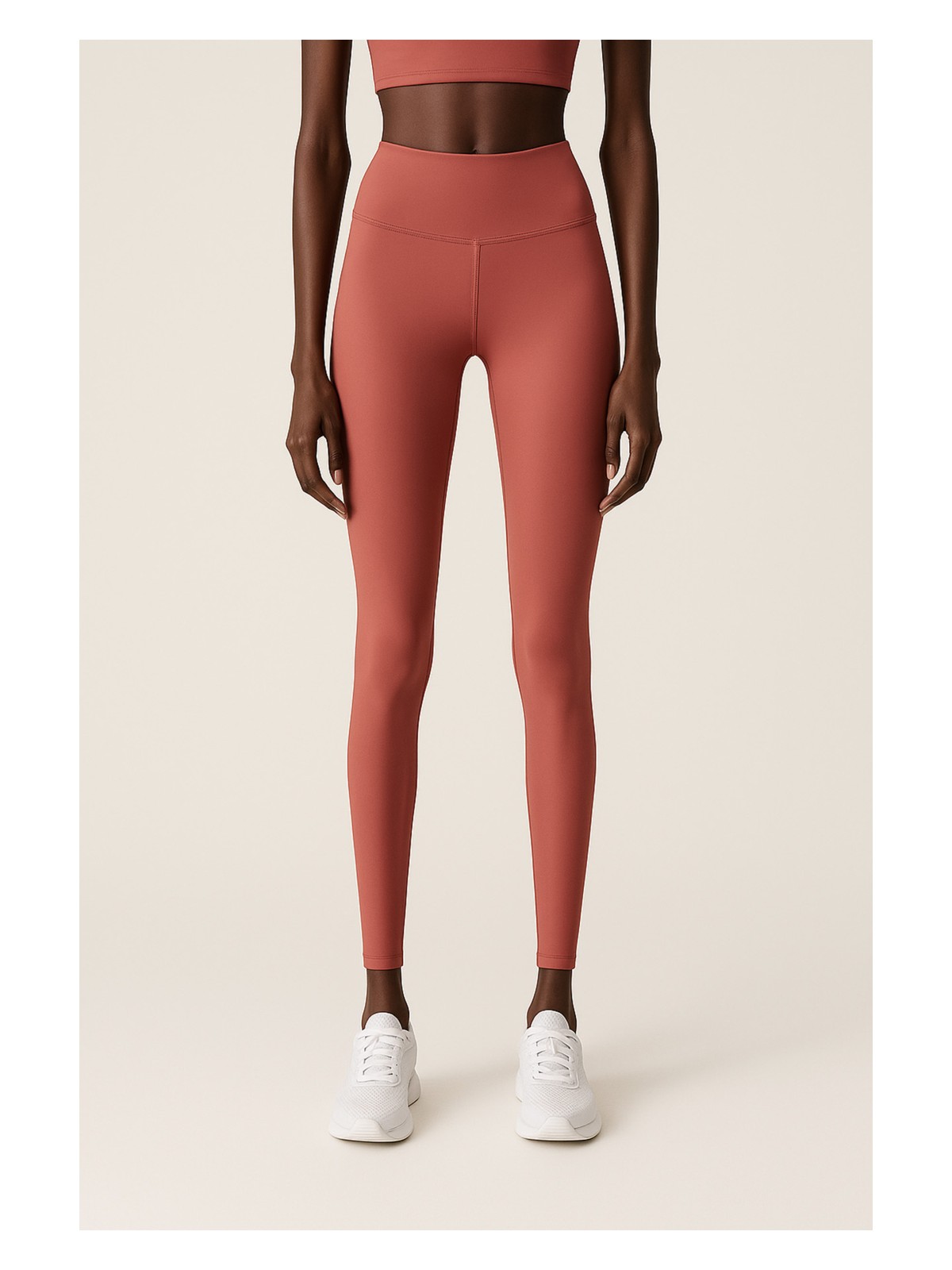 HNX Kadın Yüksek Bel Toparlayıcı Tam Boy Spor Tayt