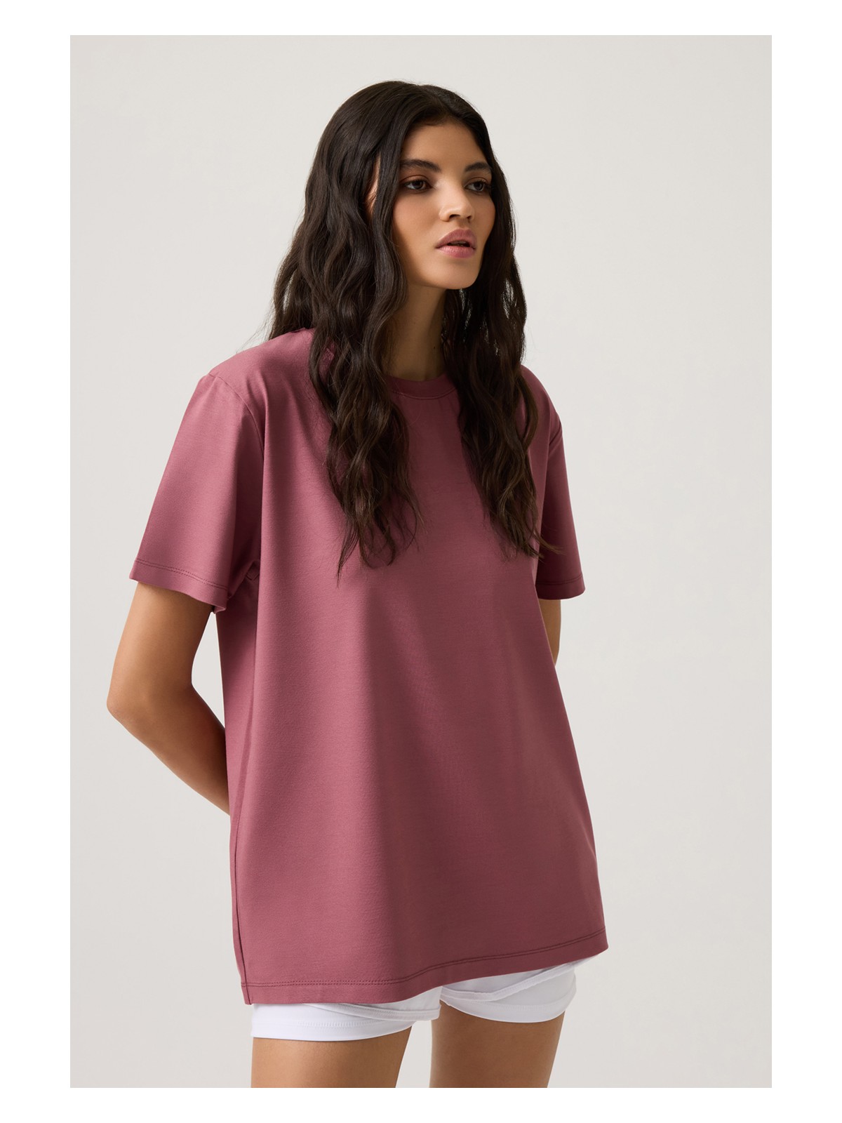 Los Ojos Gri Düz Kesim Tişört Regular T-Shirt - Görsel 4