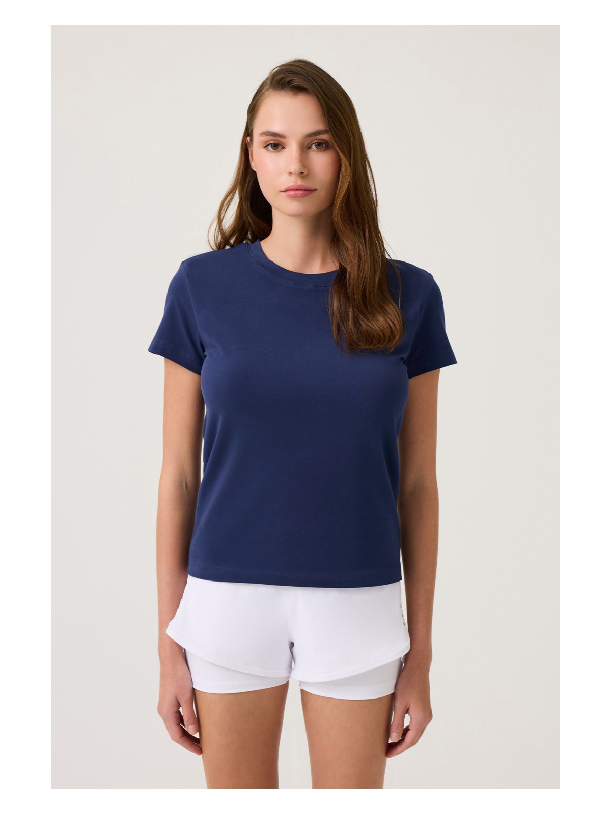 Los Ojos Gri Düz Kesim Tişört Regular T-Shirt - Görsel 5