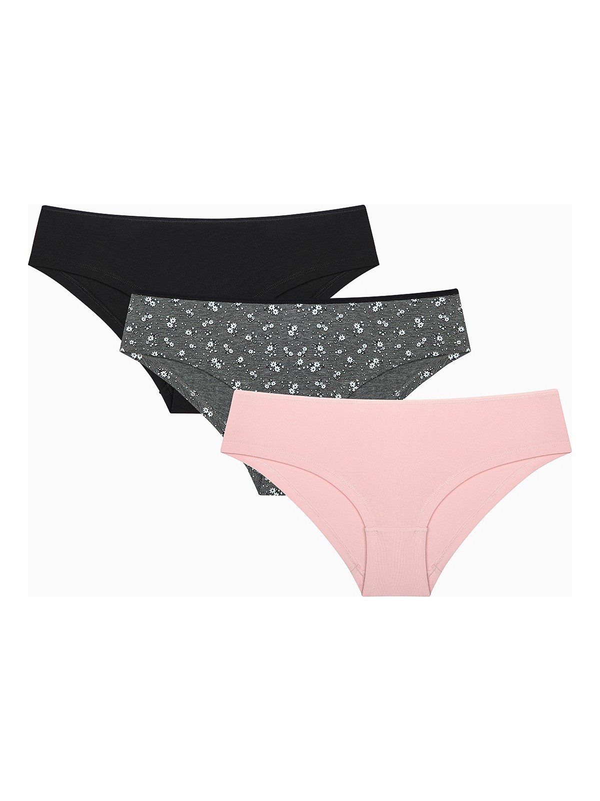 Penti Black Daisy 3lü HipsterÇok Renkli Külot