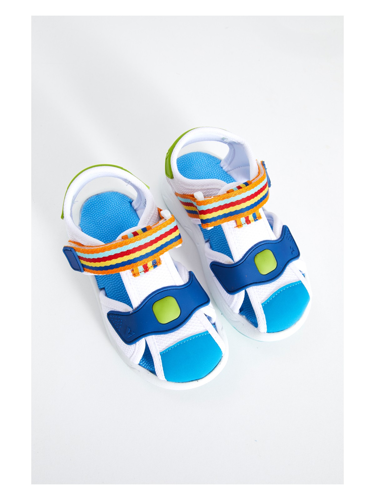 Vicco Flow Iı Hafif Erkek Bebek Beyaz/saks Mavi Sandalet