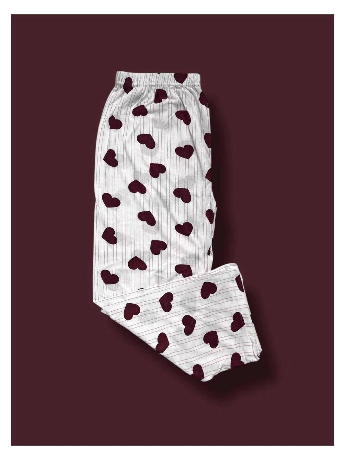 Erdenay Tekstil Desenli Penye Kadın Pijama Altı - Görsel 5