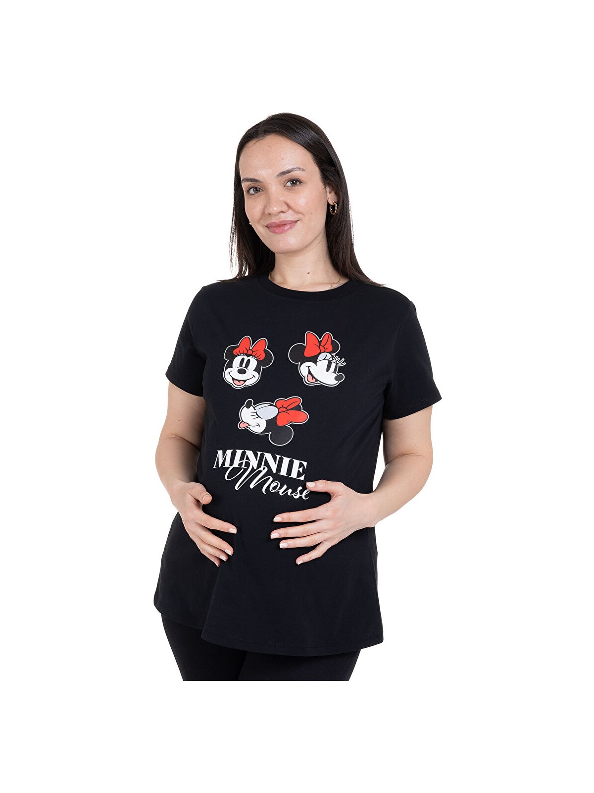 Disney Baby Baby Mom Hamile Kısa Kol Tshirt