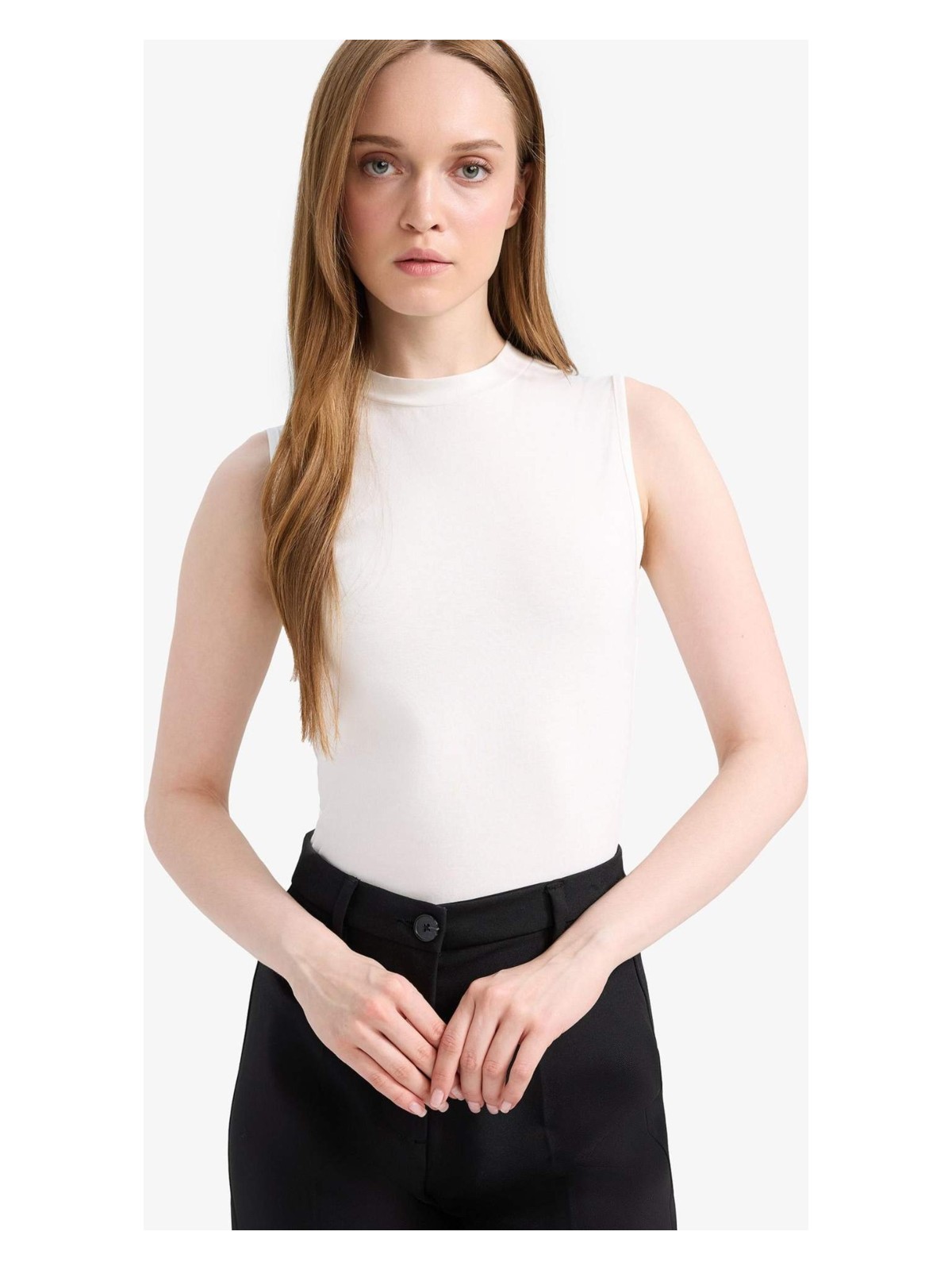 DeFacto Bisiklet Yaka Kolsuz Atlet D4894AX25SM - Görsel 5