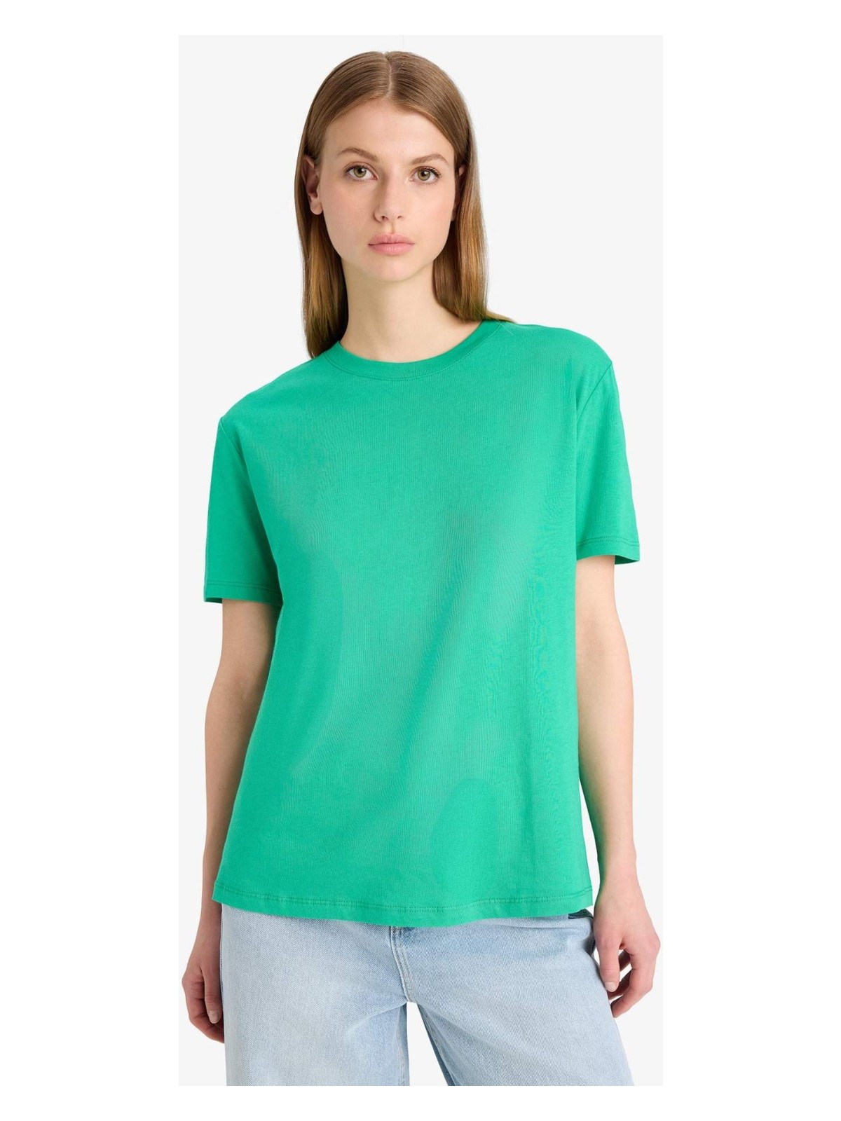 DeFacto %100 Pamuk Basic Tişört W9584AZ25SP